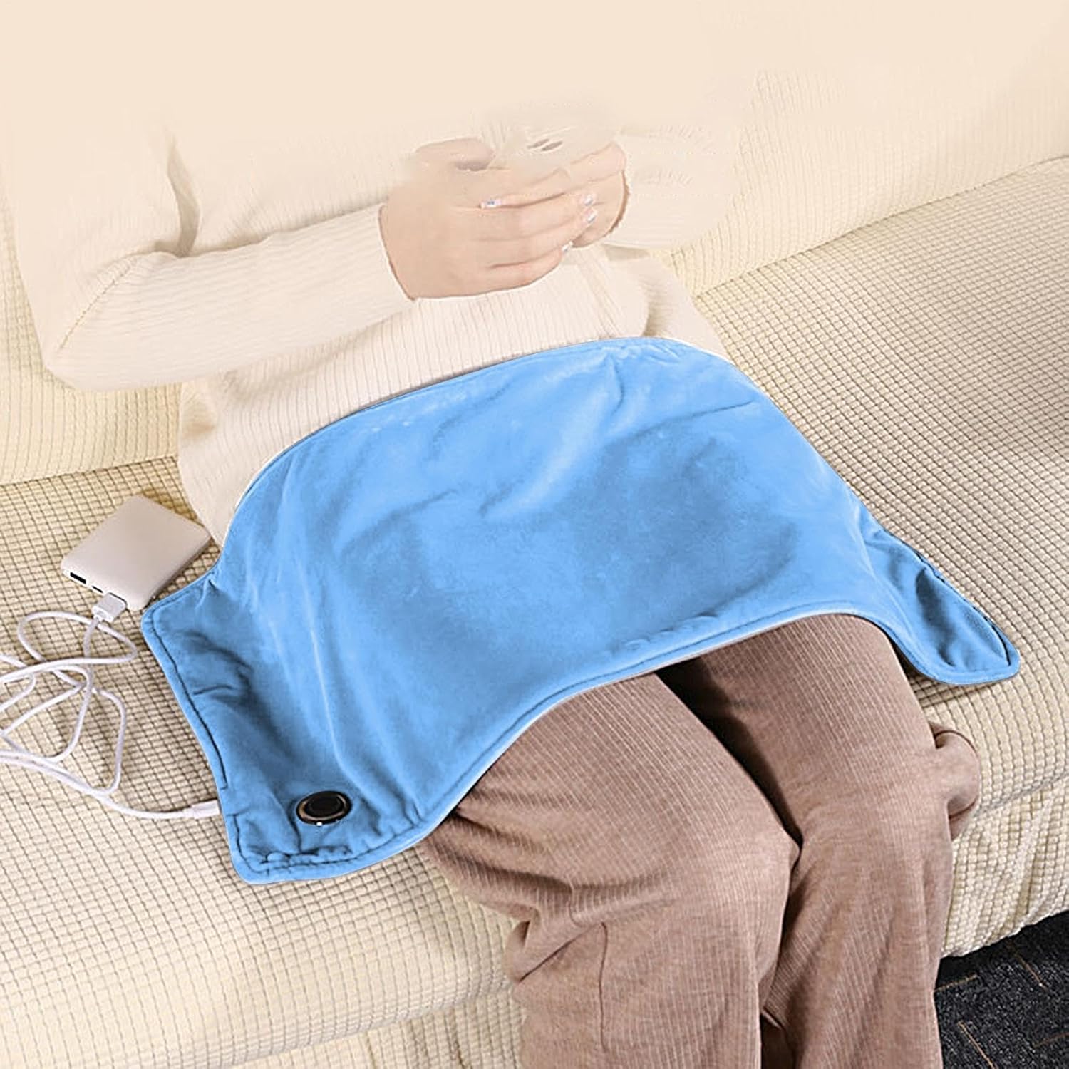 Libaroud USB Heated Blanket 18x236 Inch for Offices and Travel