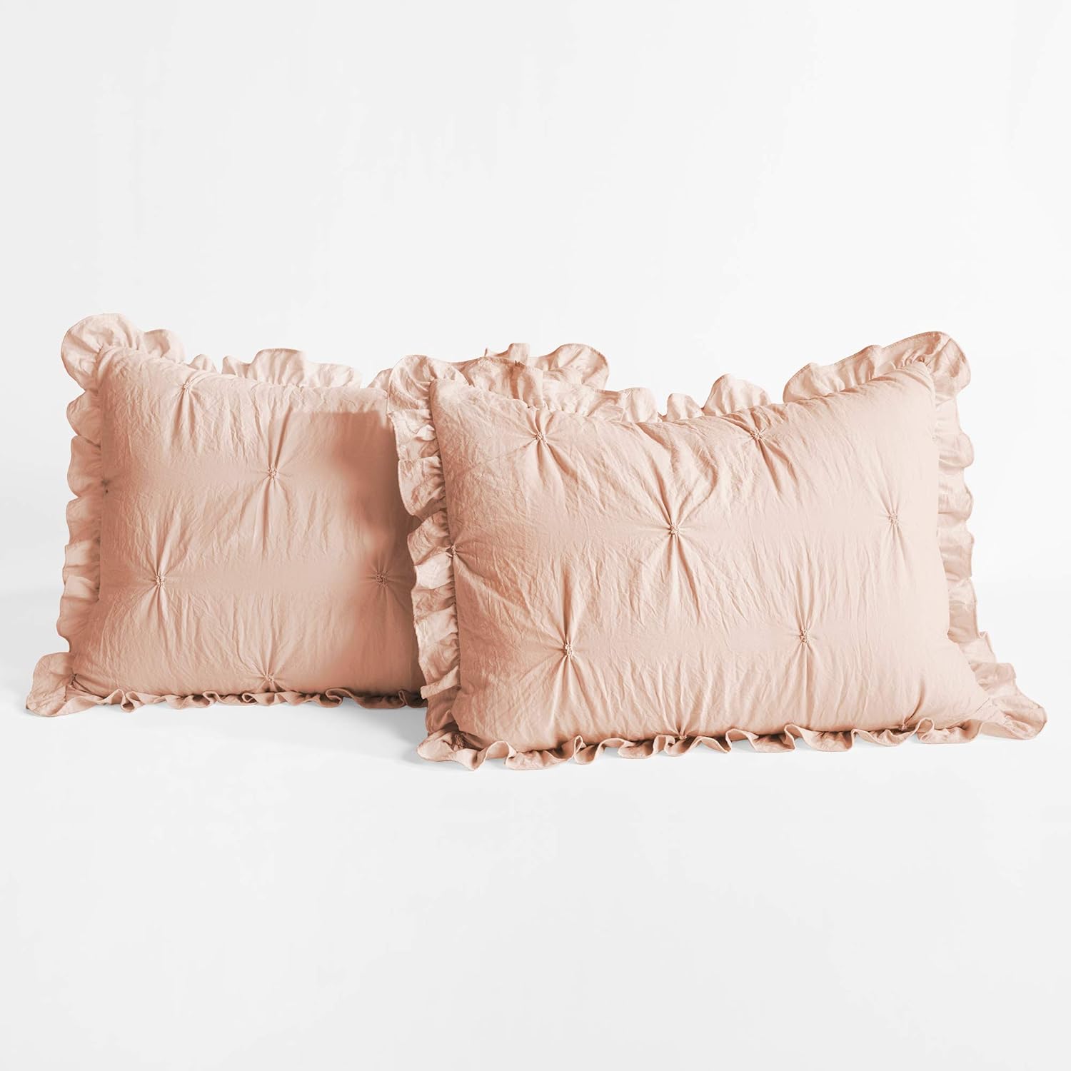 Lush Decor Ravello Pintuck Ruffle Skirt Bedspread Set Twin