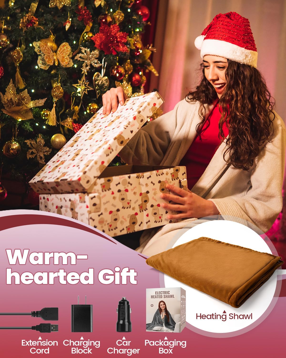 Mefine Heated Blanket for Car and Outdoor Use