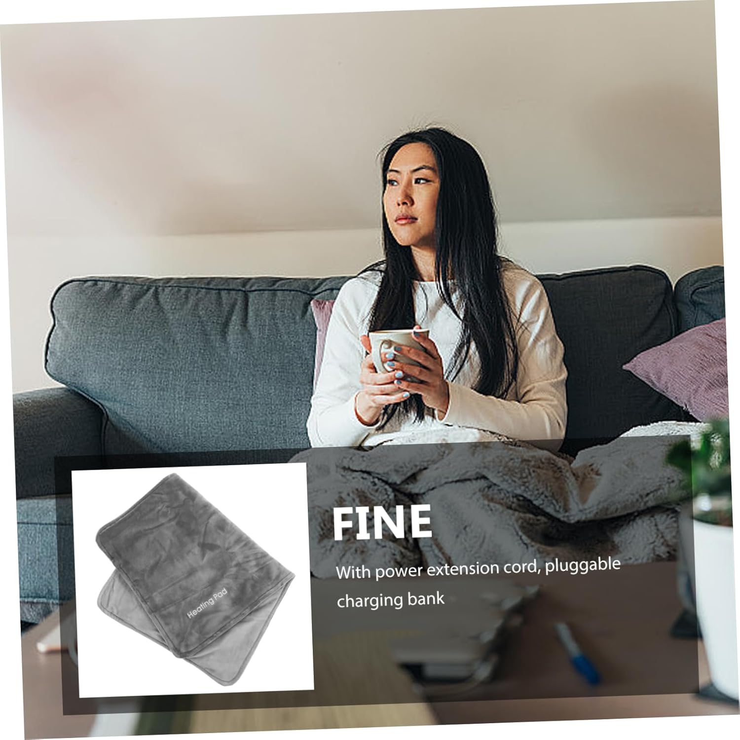 Balacoo Graphene Heated Blanket for Winter