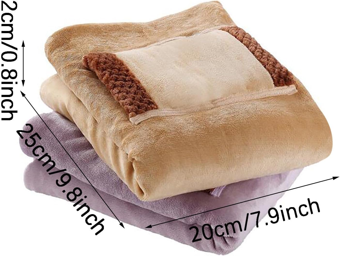 Super Soft Heated Blanket with USB Power and Overheat Protection