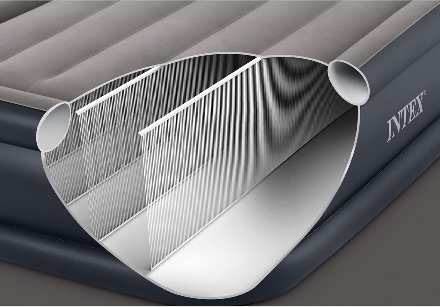 Intex Pillow Dura-Beam Raised Airbed with Pump