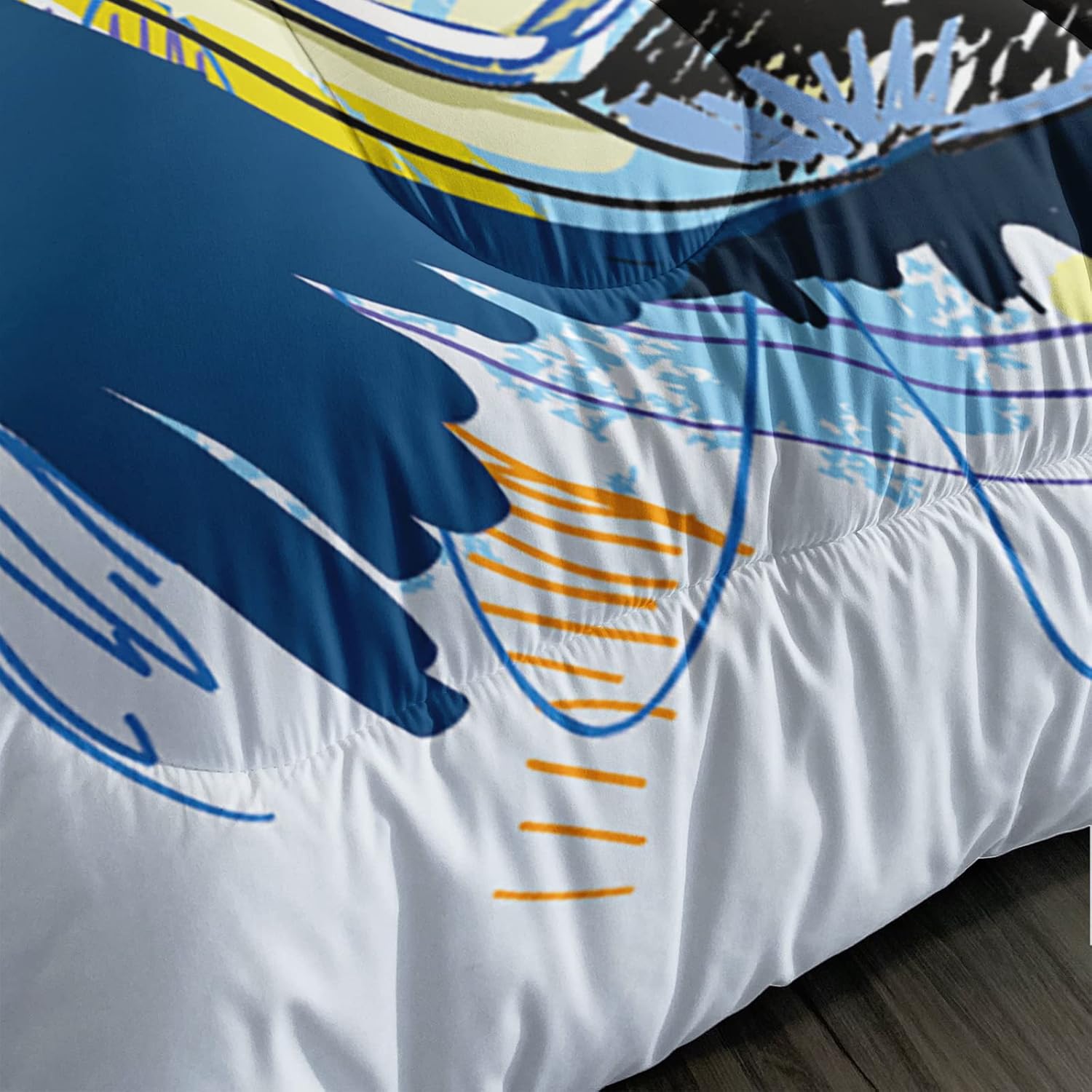 BSNTHO Football Comforter Set for Boys Kids Teens