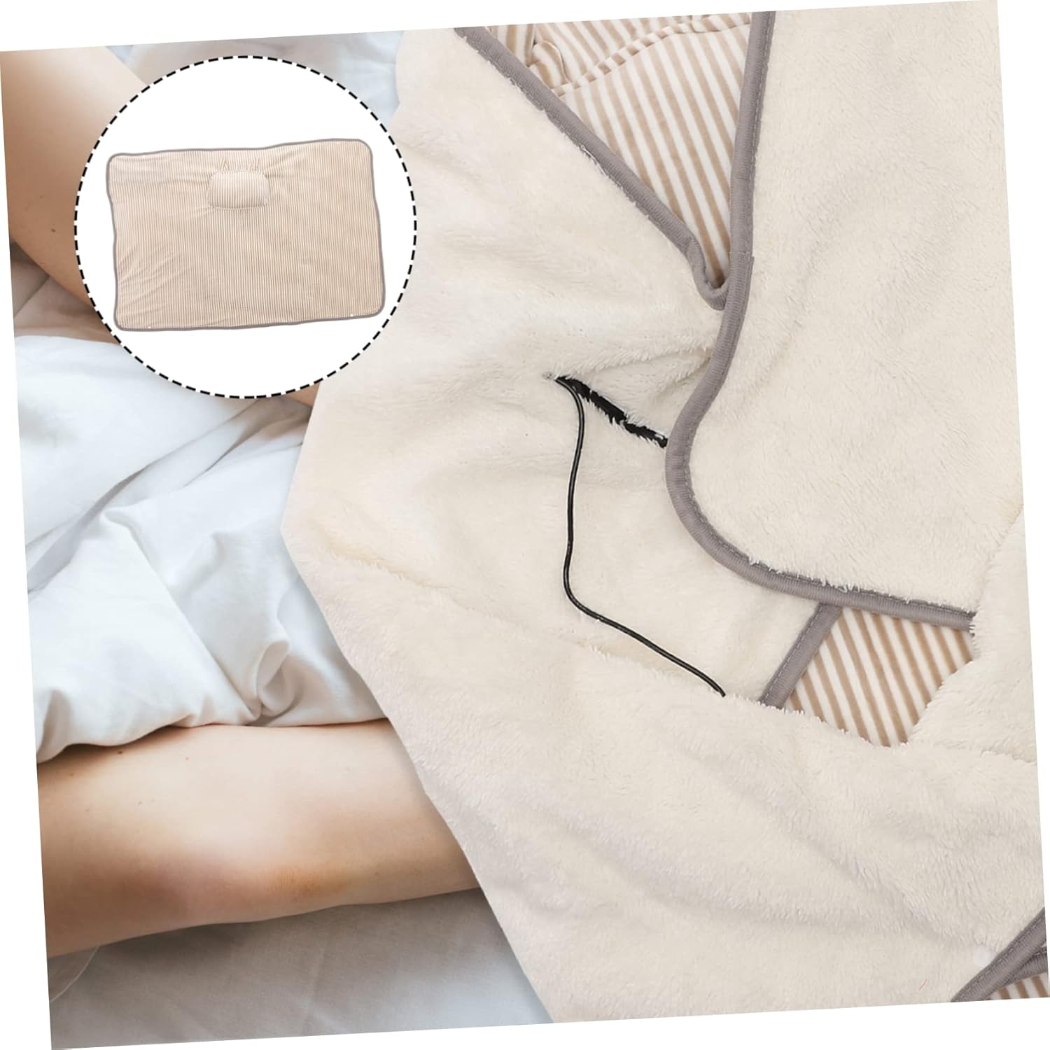 Levemolo Warm Cozy Electric Blanket for Home Office Travel