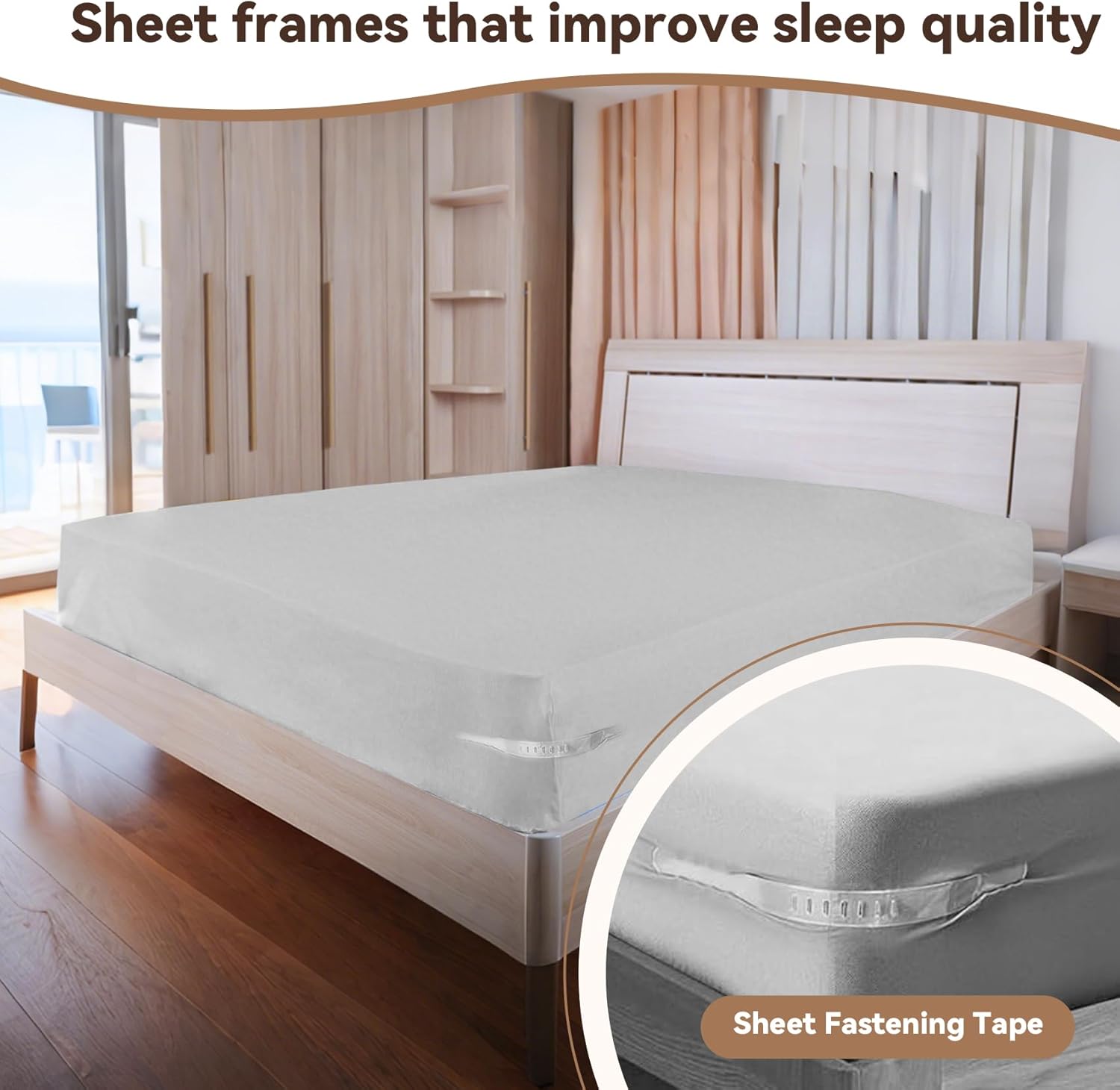Shruy 4PCS Sheet Holders for Firm Tight Fit