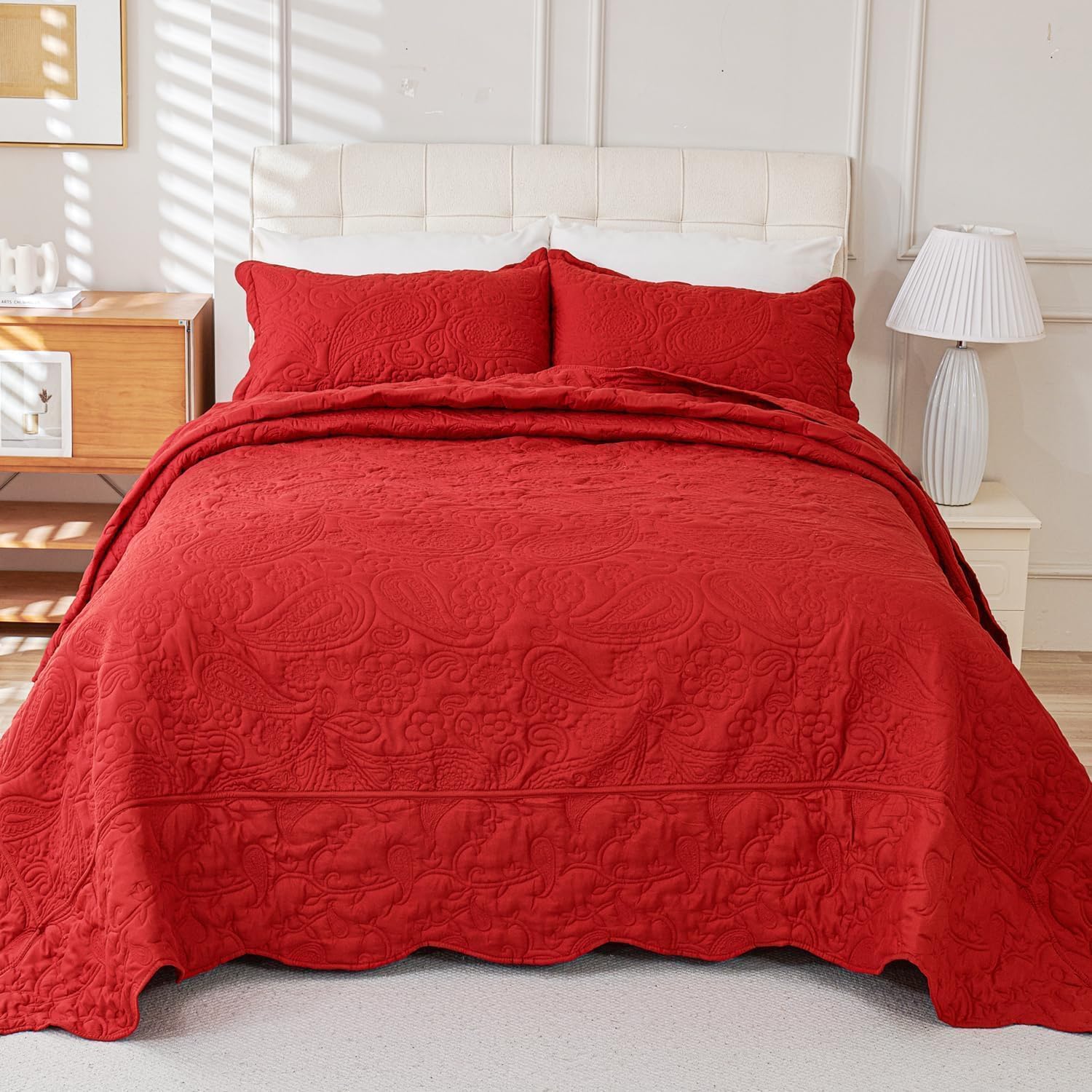 EVENHUG Lightweight Reversible Quilt Set 3 Piece 1