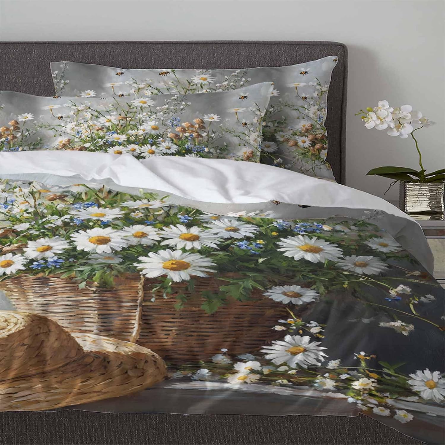 Boanket 3-Piece Queen Duvet Cover Set with Zipper 1