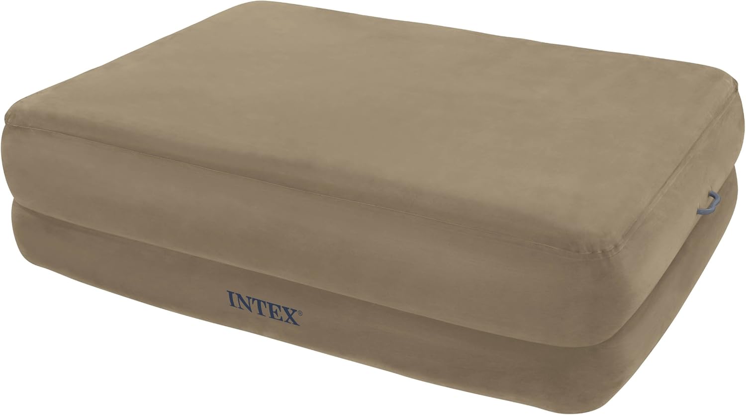 Intex Queen Raised Airbed Set with Foam Top