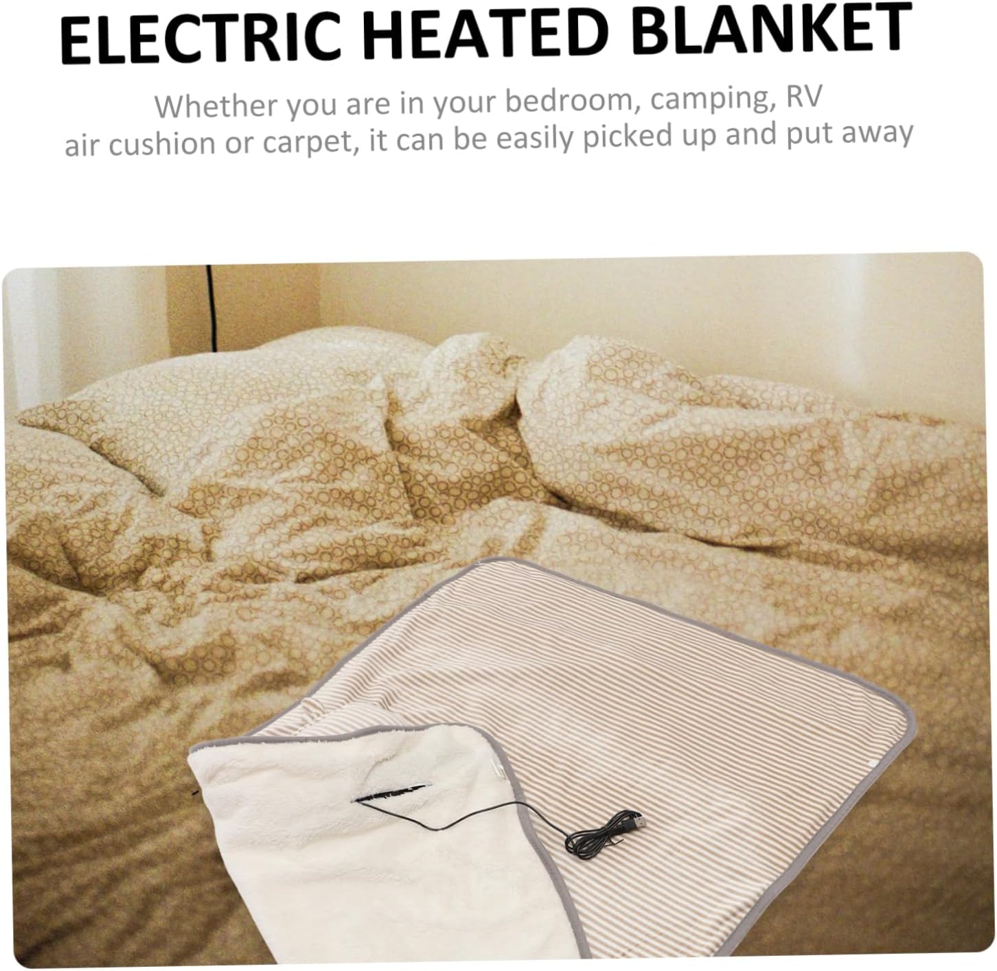 MAGICLULU Portable Electric Blanket for Winter