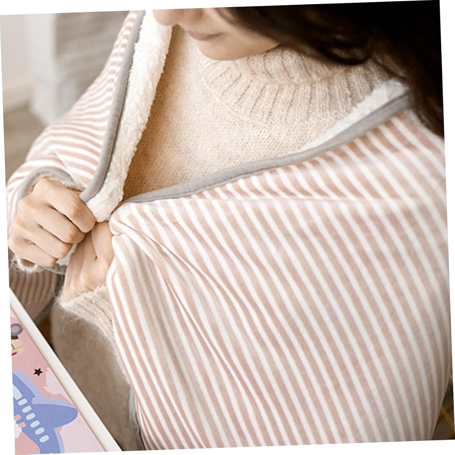 Ciieeo Fawn Design Electric Heating Blanket