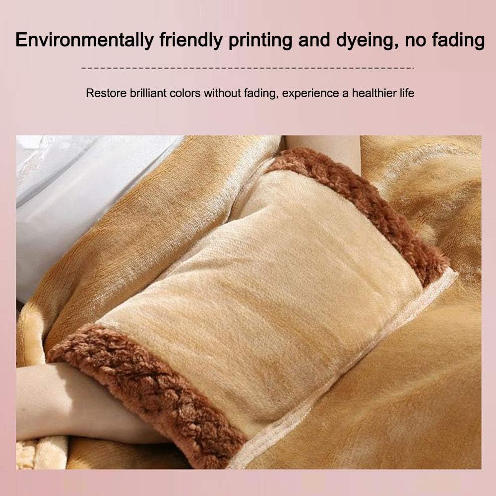 Firlar Heated Shawl USB Flannel Throw Blanket
