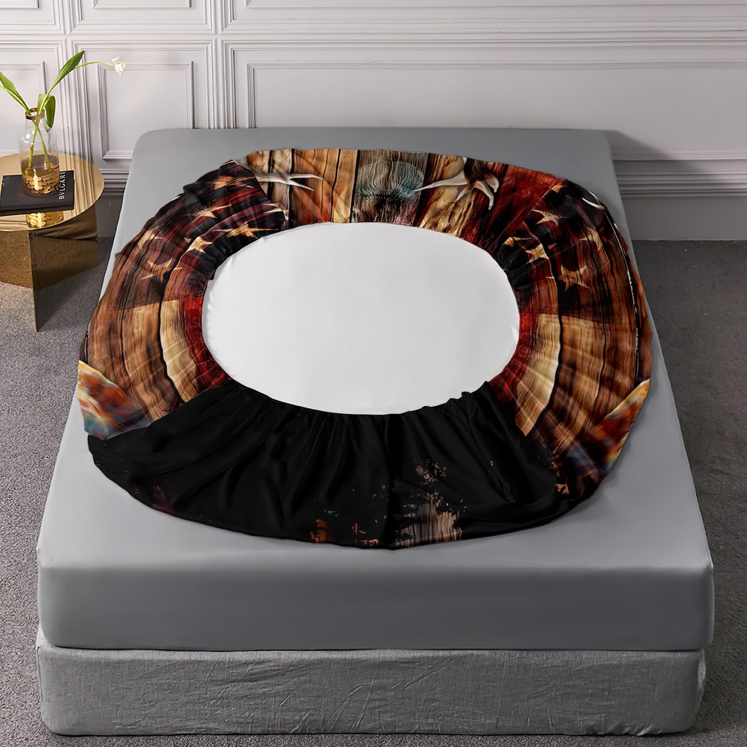 AILONEN Deer Fitted Sheet Set Twin XL Size 3 Pieces