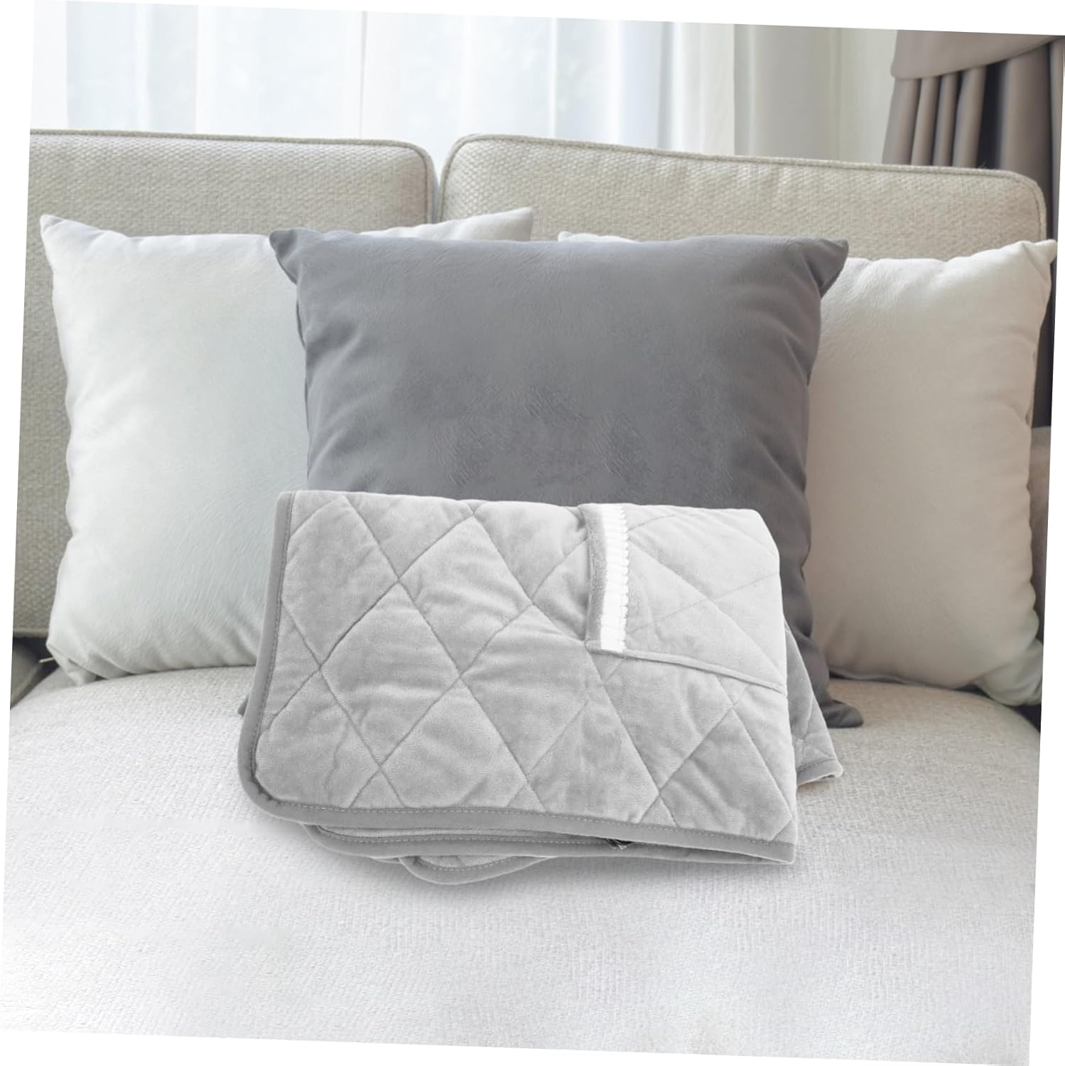 PRETYZOOM Electric Blanket Full Size Washable Velvet Heated Throw