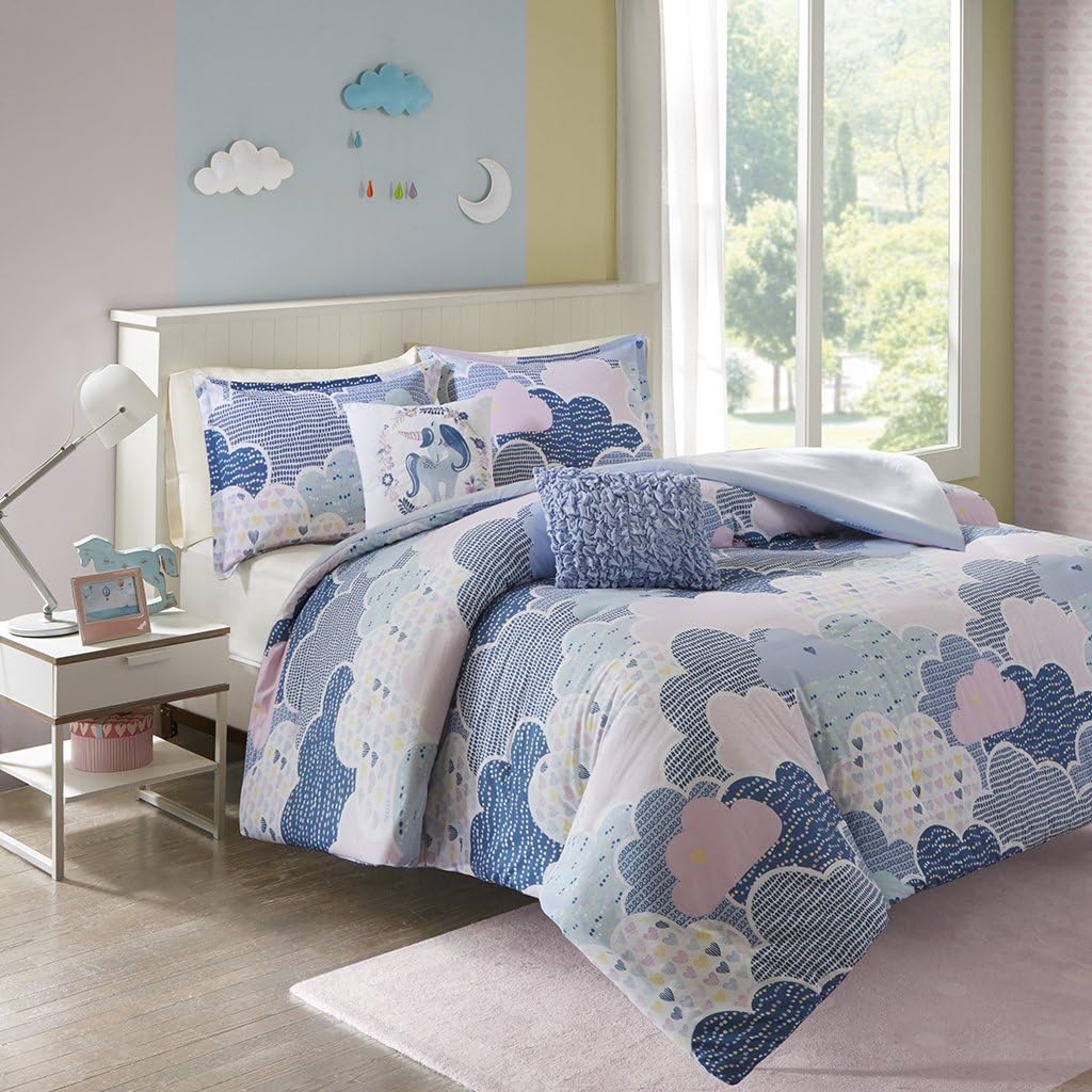 Urban Habitat Kids Cloud Blue Duvet Set 5 Piece
