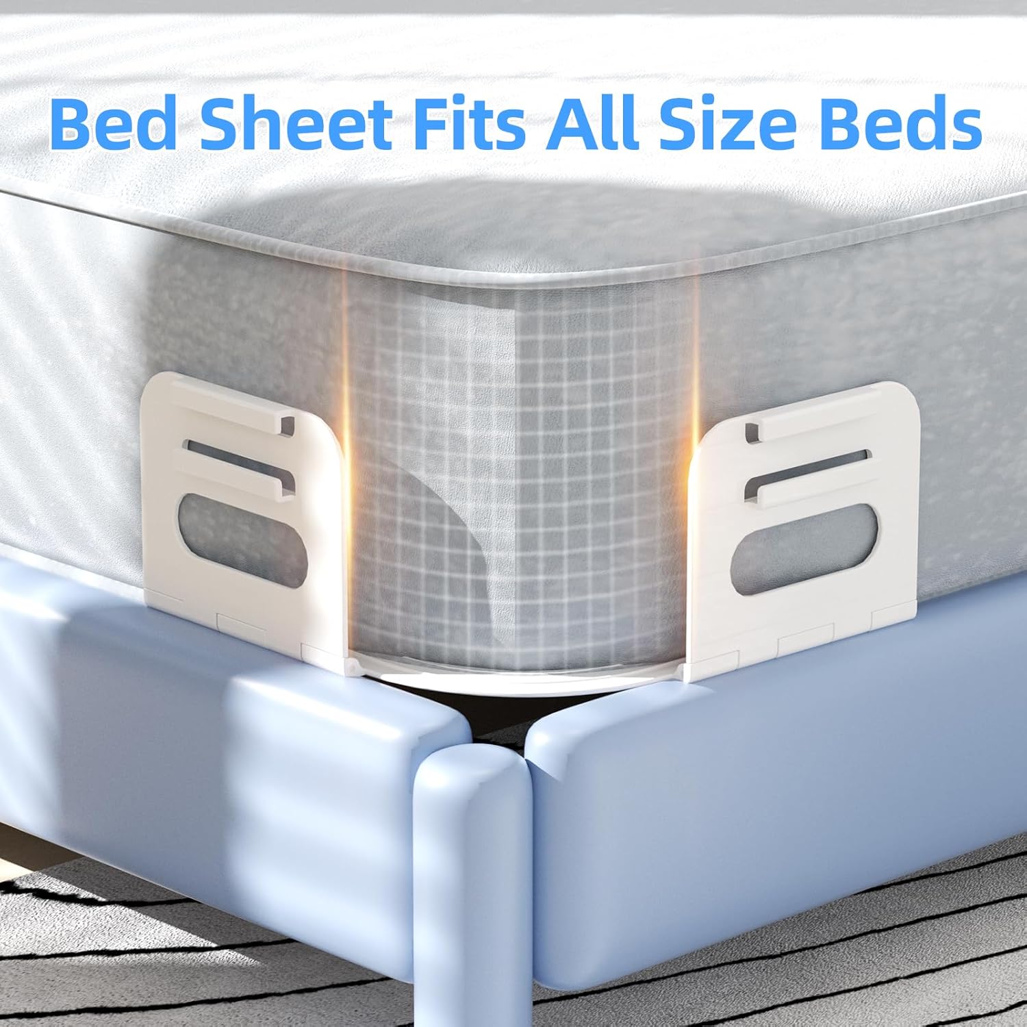 Heavy Duty Bed Sheet Holder for All Mattress Sizes