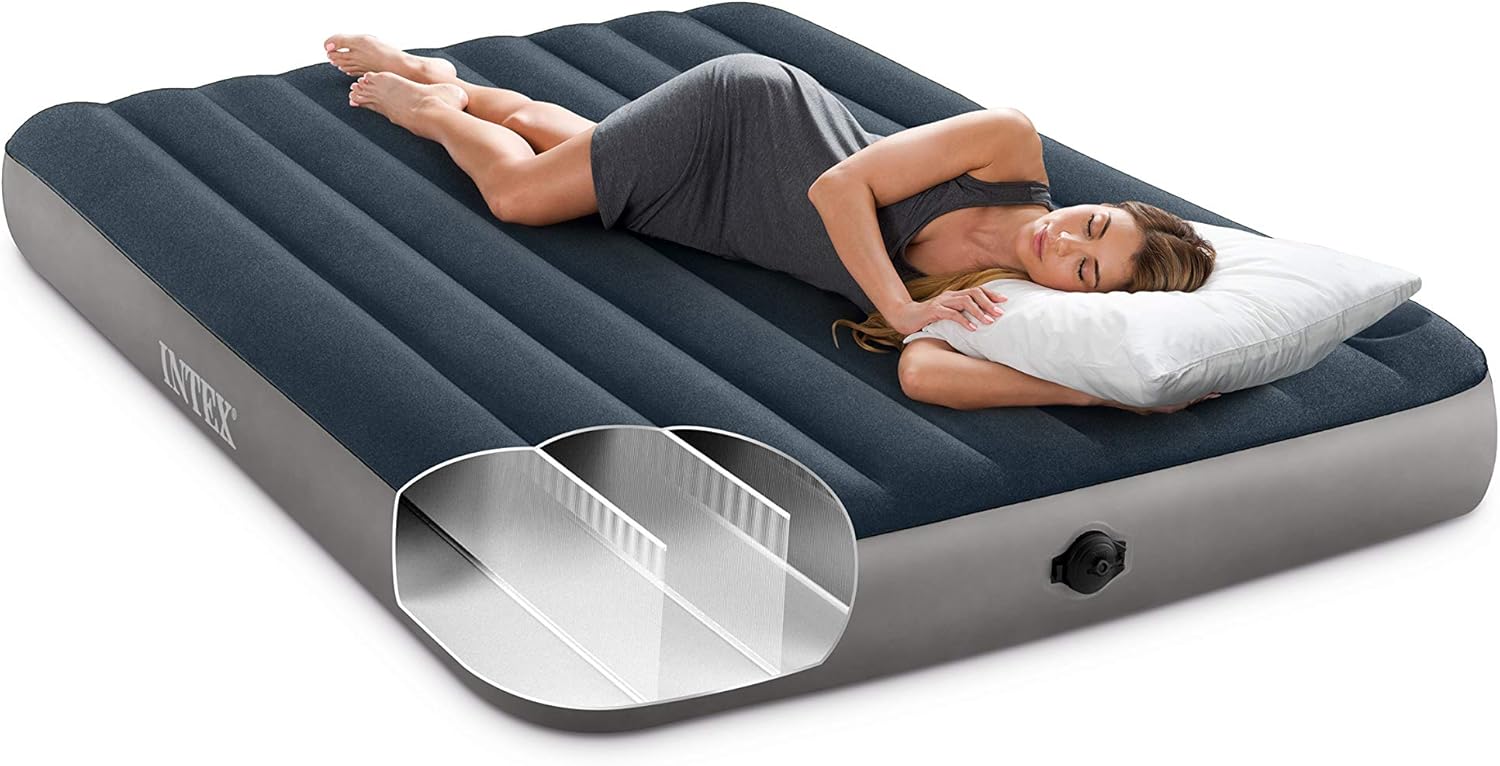 Intex Dura-Beam Air Mattress Queen Size 600lb