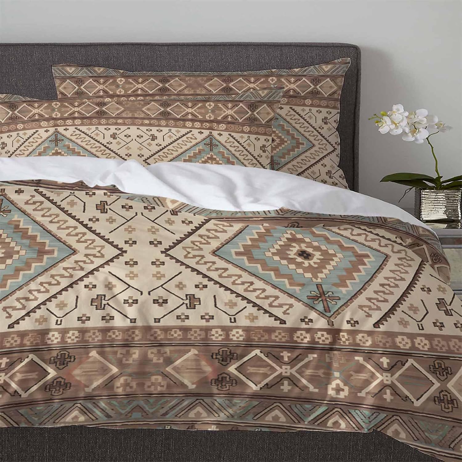 Boanket 3-Piece Bedding Set with Zipper Closure