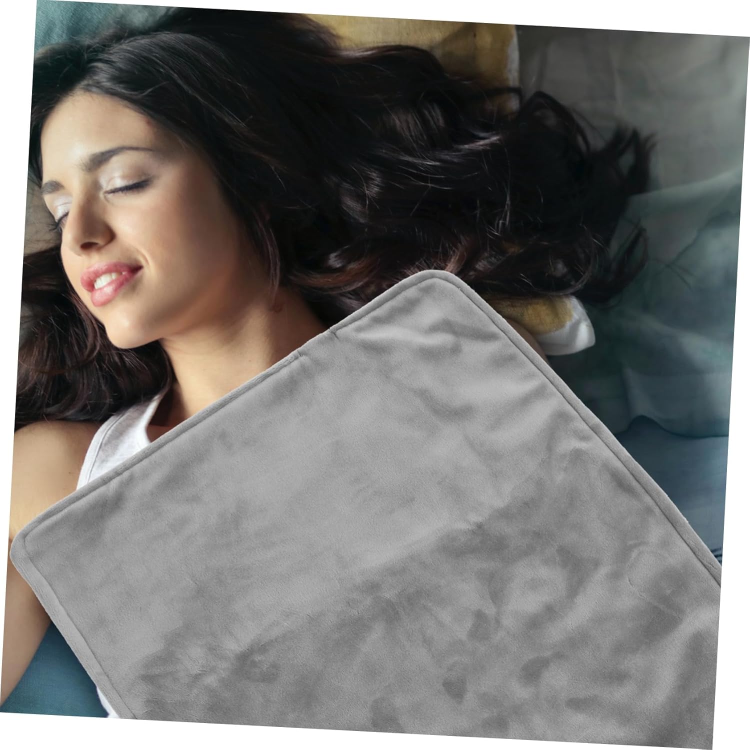 VILLFUL Reusable Electric Heating Blanket with Graphene USB Fast Warm Comfort