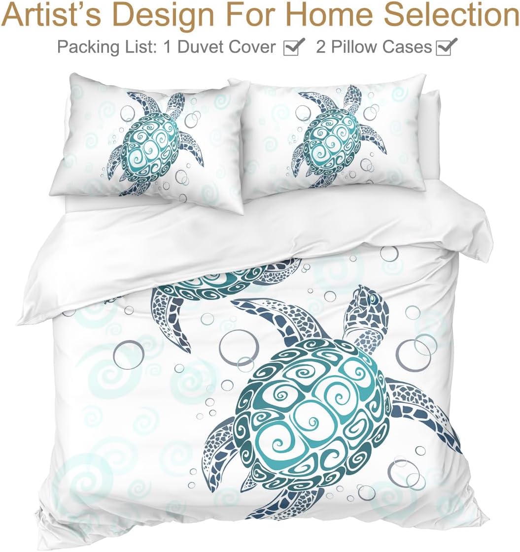 Sleepwish Turtle Bedding Full Set 3 Piece