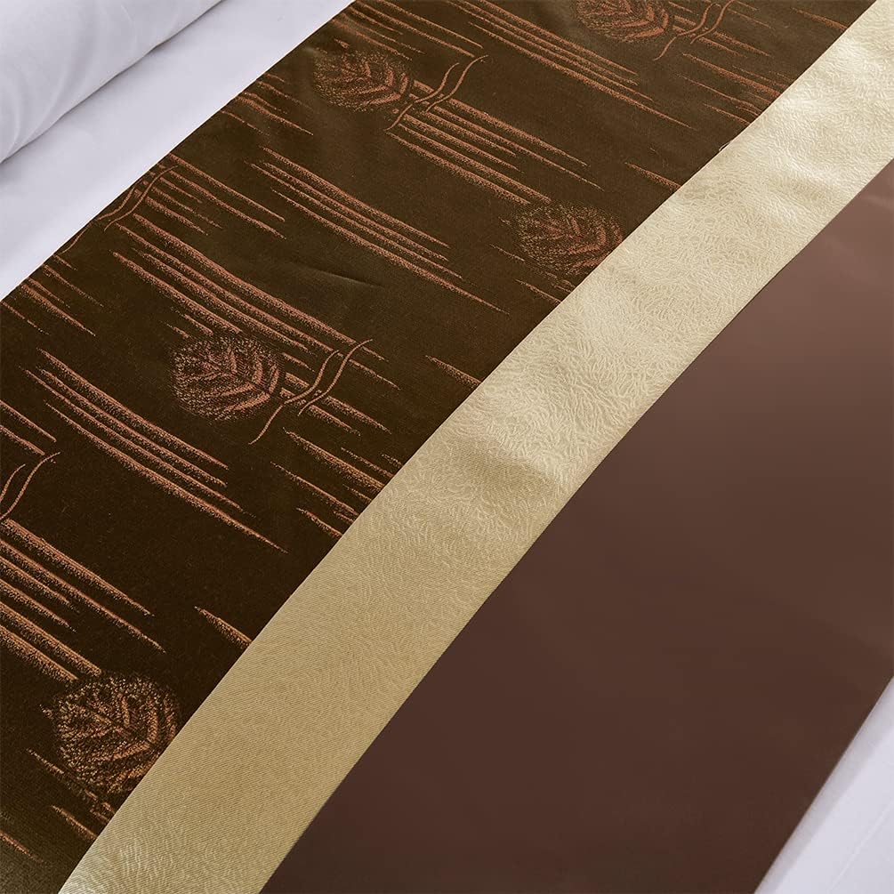 KOMAGOME Bed Runner Scarf Protector Slipcover Decorative