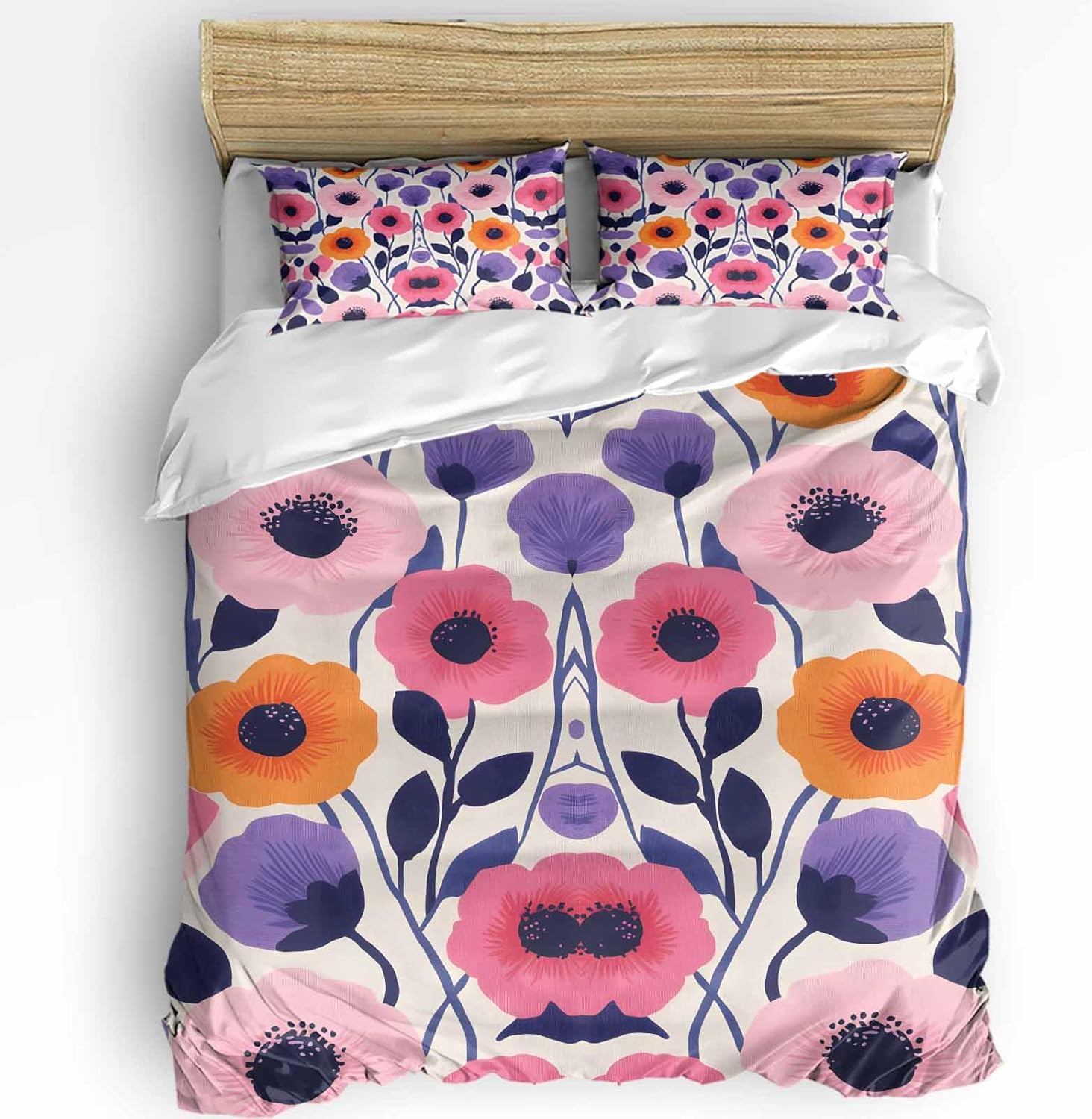 Boanket 3-Piece Queen Bedding Set with Zipper