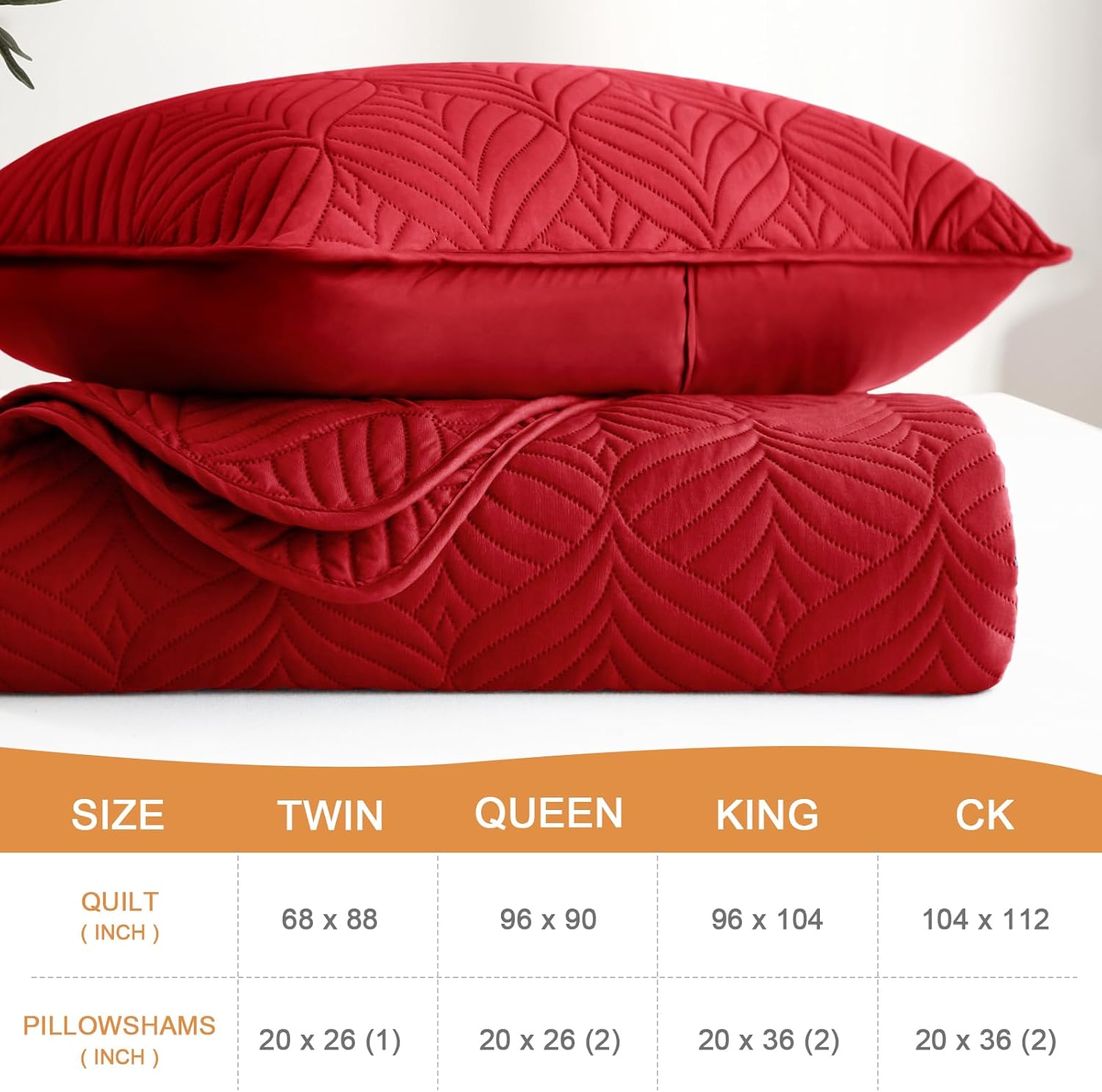 Whale Flotilla Extra Soft King Quilt Set Red