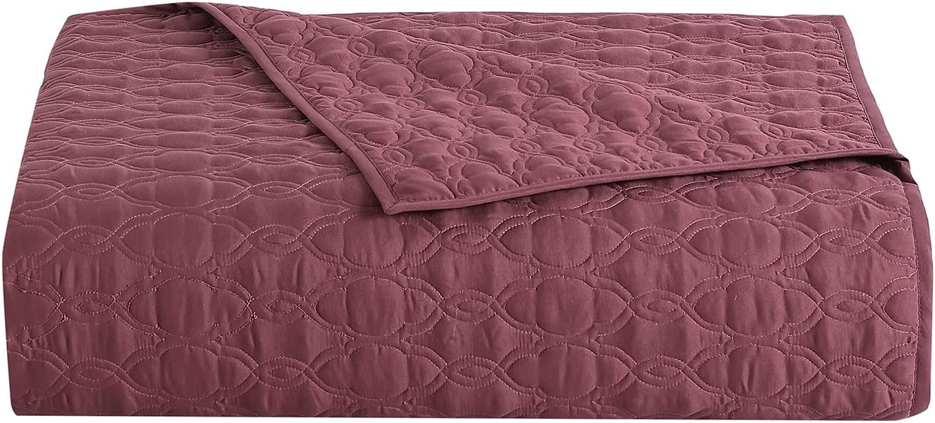BOURINA 3-Piece Queen Quilt Set Microfiber Lightweight