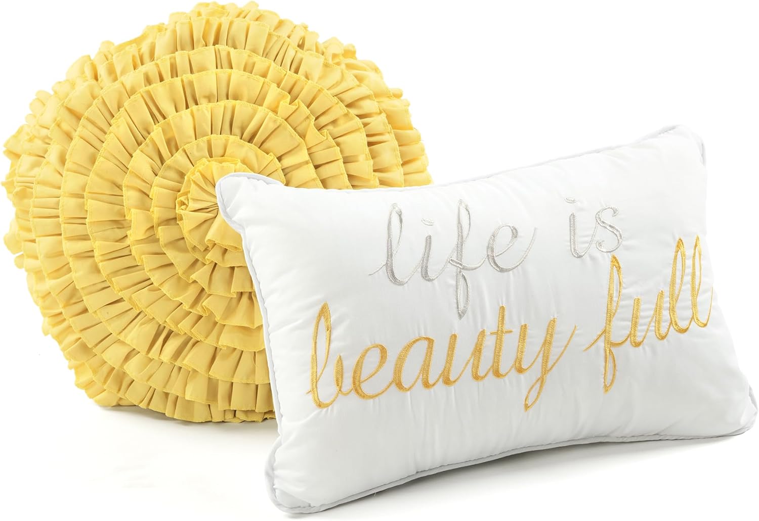 Lush Decor Aprile Reversible Comforter Set Queen