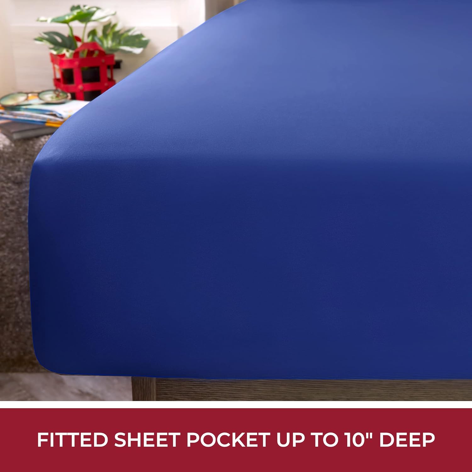 Mellanni RV Short Queen Sheets - 4 PC Hotel Luxury Sets