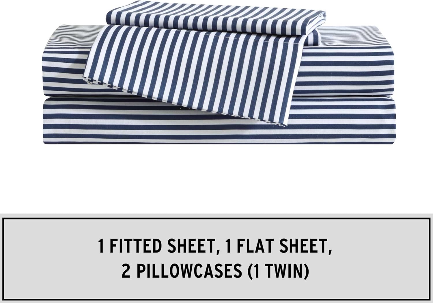 Eddie Bauer Kids Twin XL Sheets with Sham Stain-Resistant and Super Soft