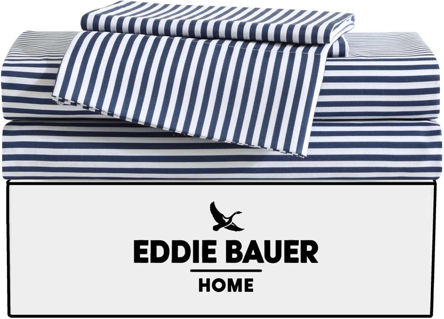 Eddie Bauer Kids Twin XL Sheets with Sham Stain-Resistant and Super Soft
