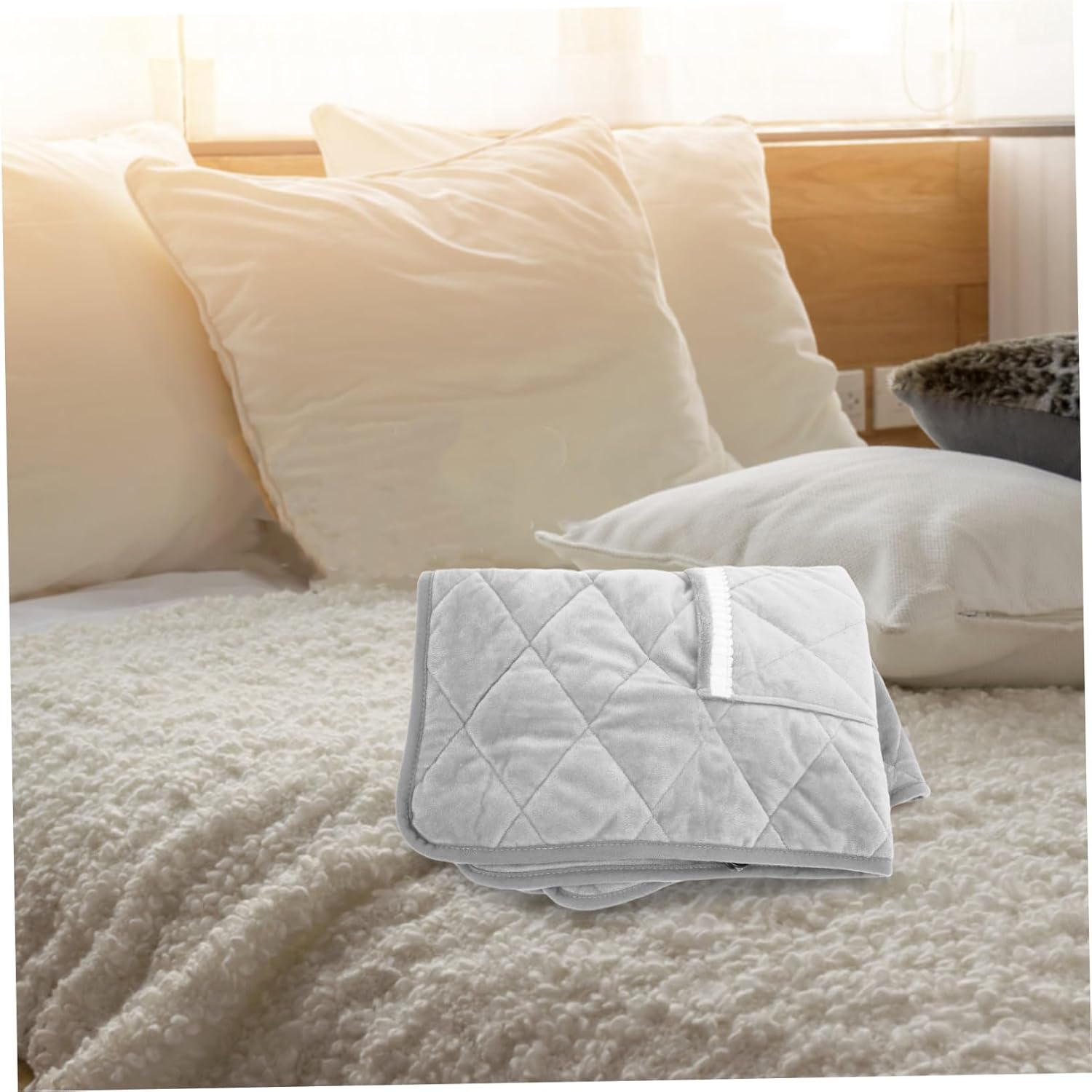PRETYZOOM Soft Velvet Electric Blanket USB Powered