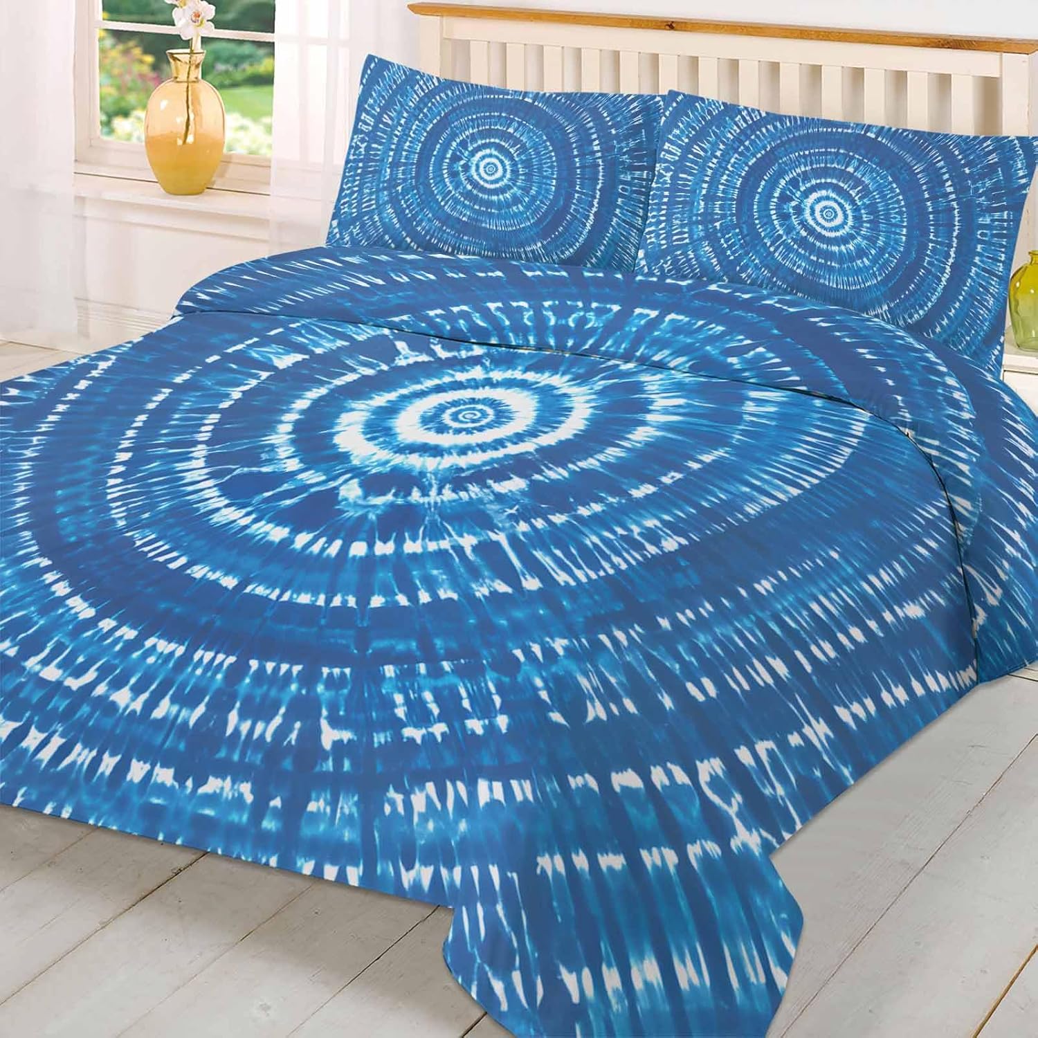 Boanket 3-Piece Queen Duvet Cover Set with Zipper Soft Breathable