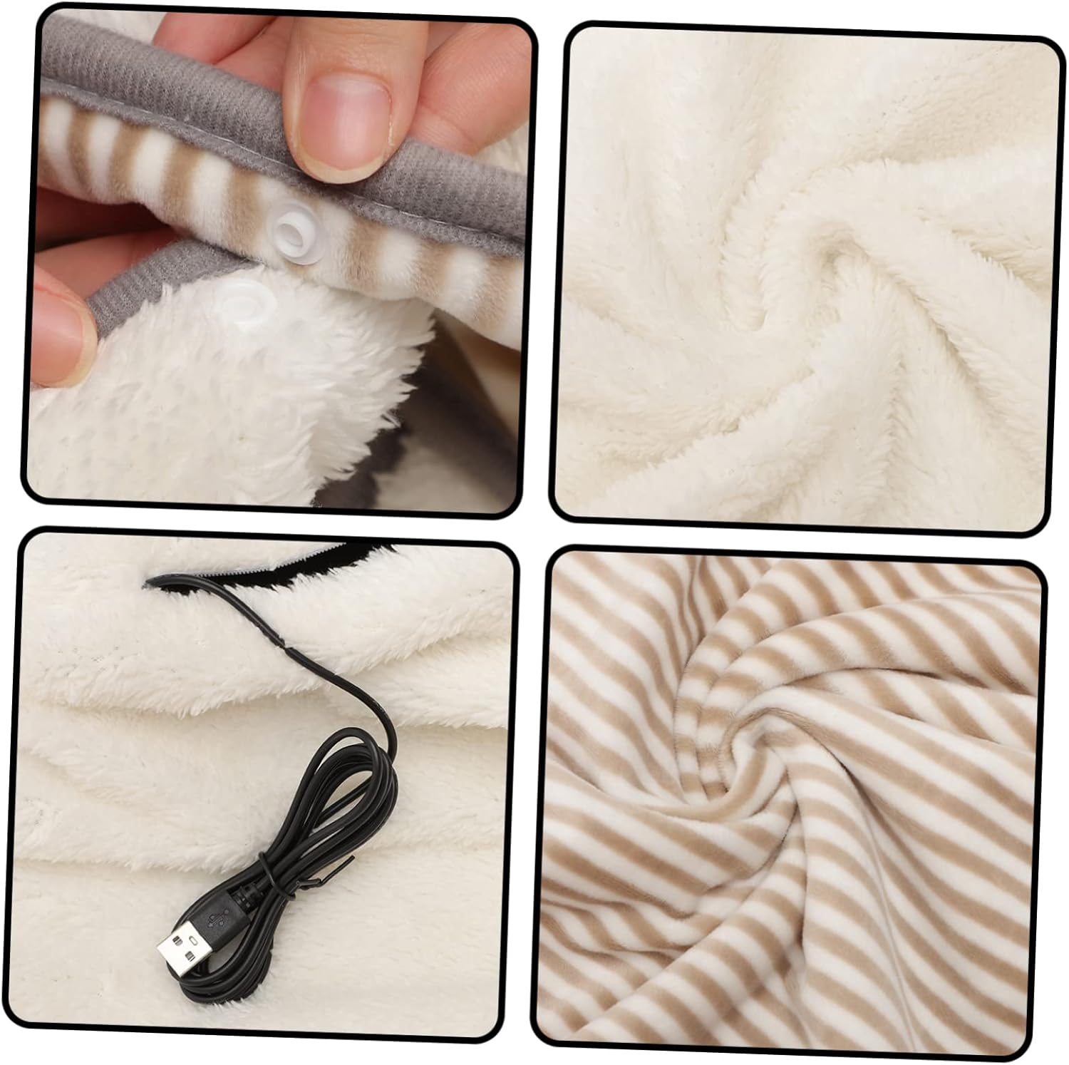 Levemolo Warm Cozy Electric Blanket for Home Office Travel