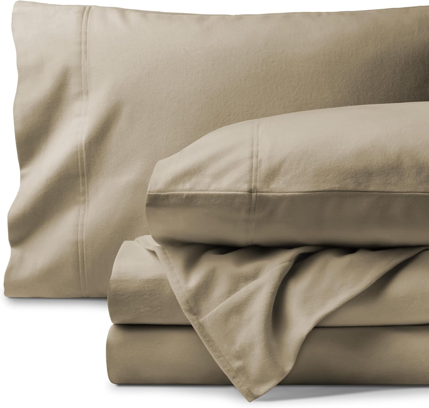 Bare Home Organic Cotton Flannel Sheet Set Twin