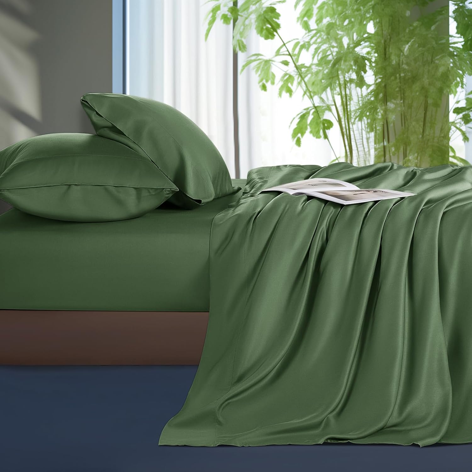 Shilucheng Tencel Sheets 4 Piece Set