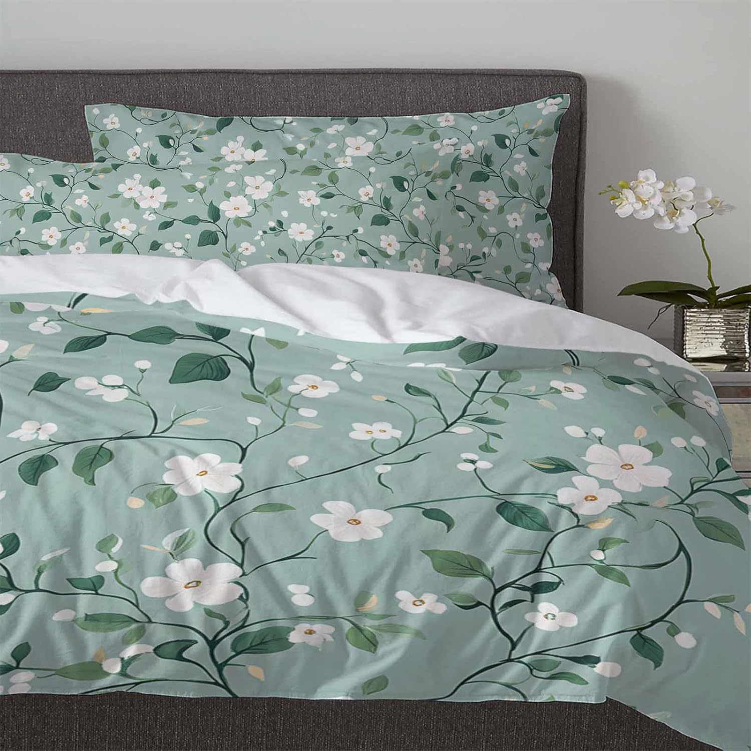 Boanket 3 Piece Queen Size Bedding Set with Zipper Closure