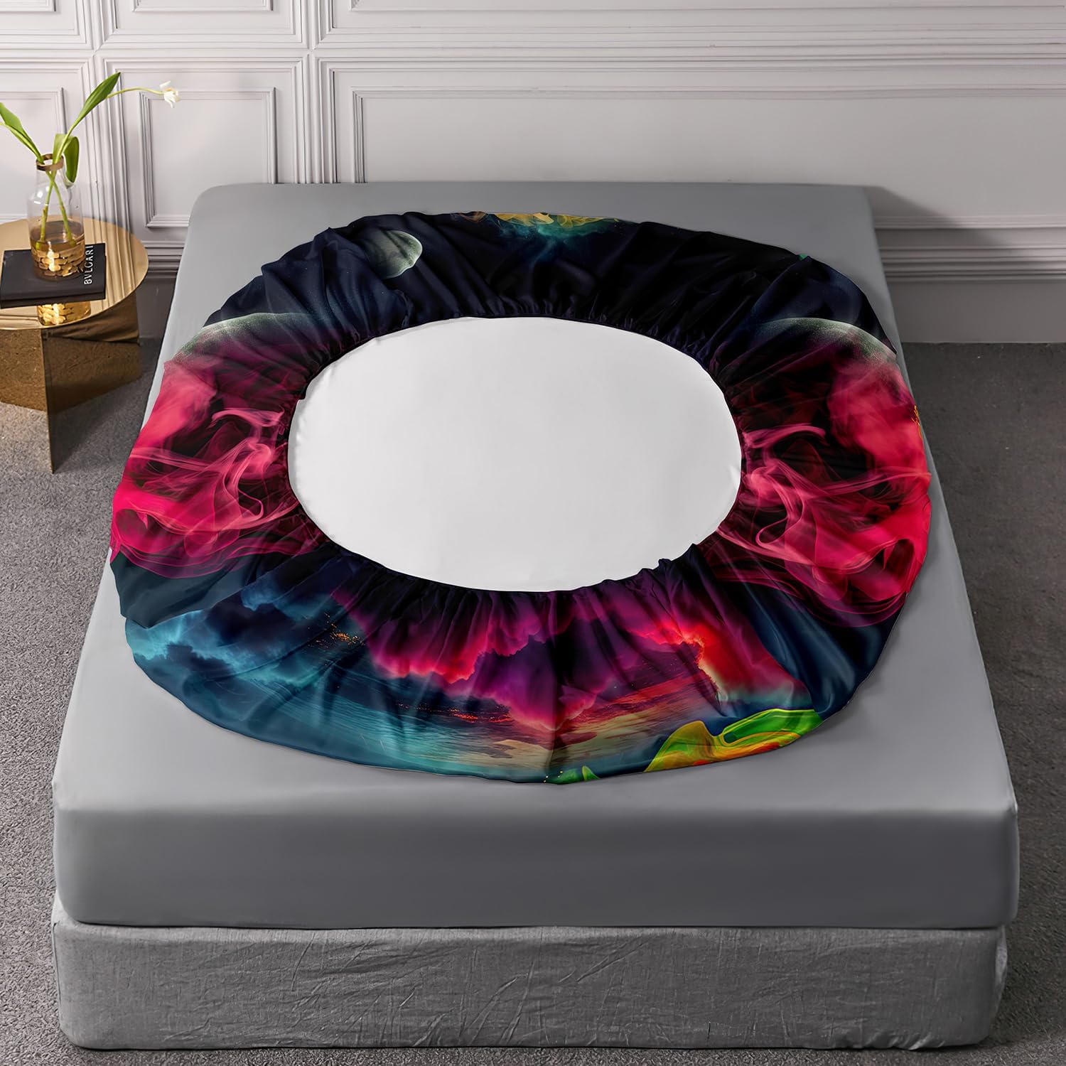 AILONEN Football Pattern Twin XL Fitted Sheet Set 3Pcs