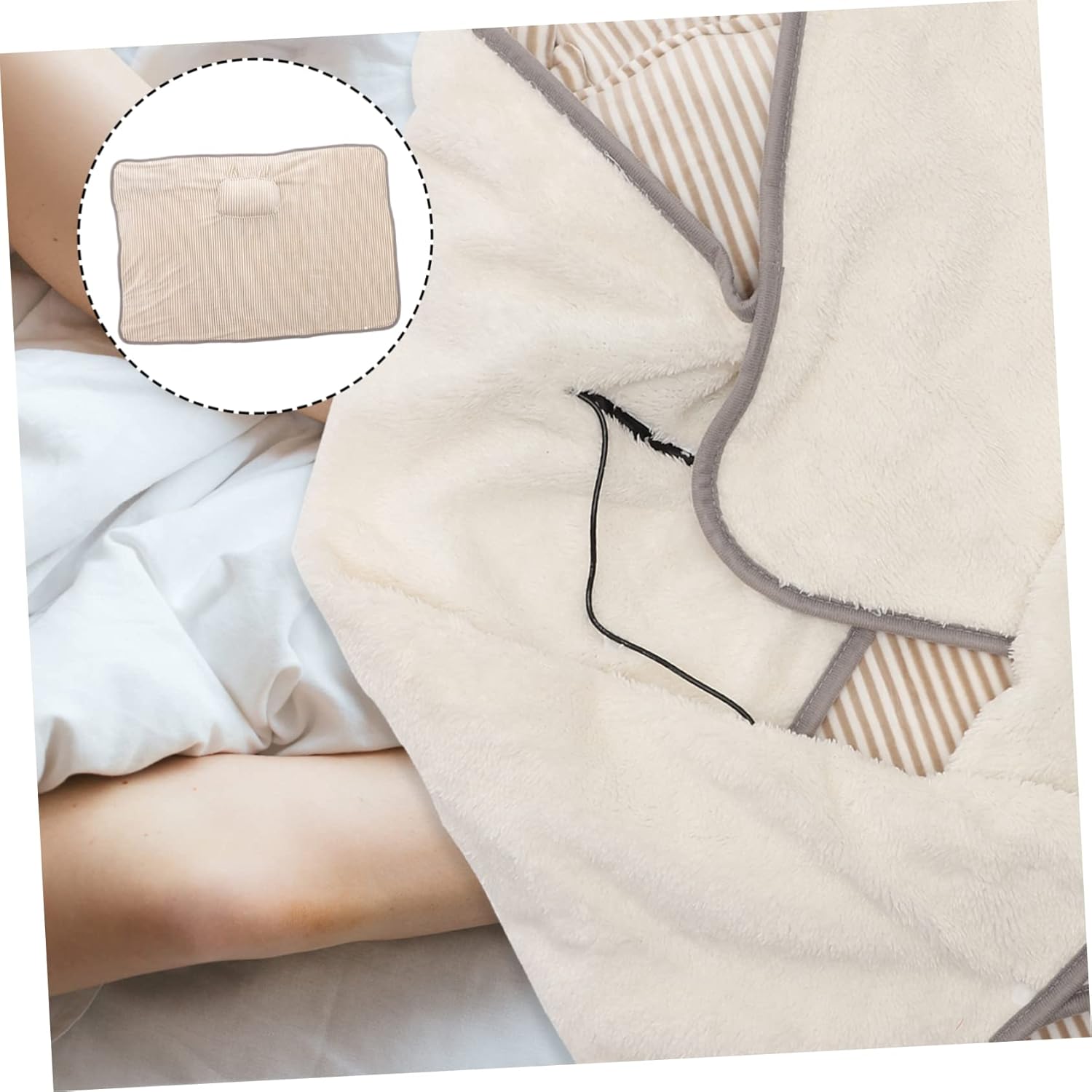 USB Heated Blanket - Portable Reusable for Home Office Comfort