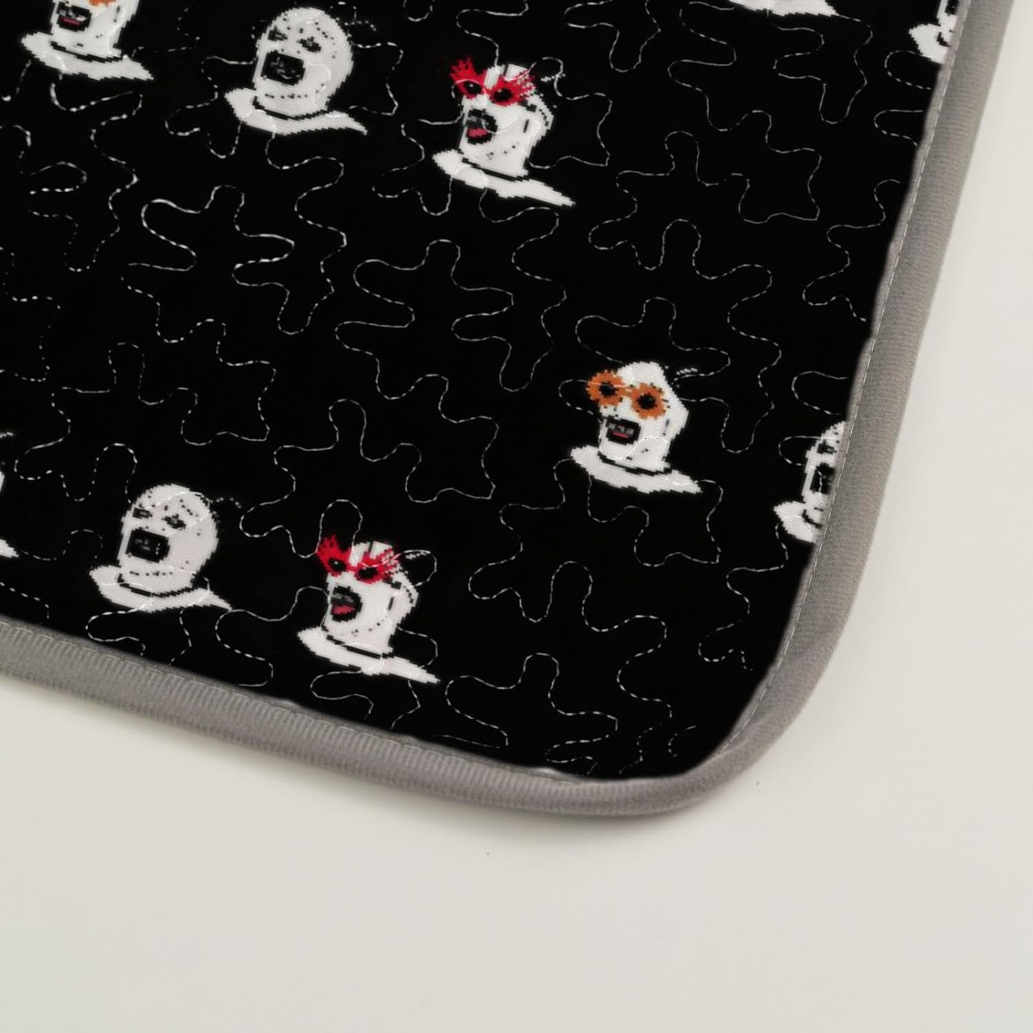 Allenjoy Queen Size Nightmare Clown Quilt Set with 2 Pillow Shams