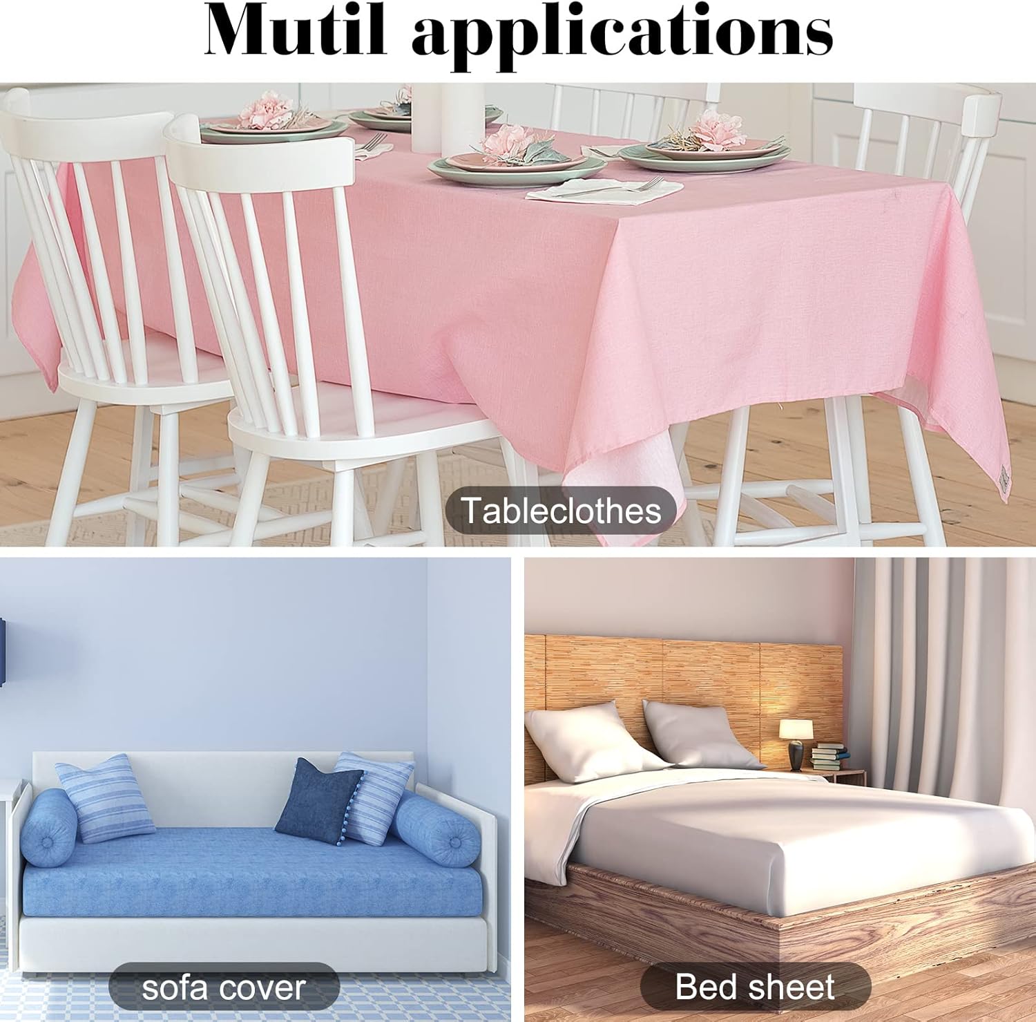 Morcheiong 4 Piece Sheet Straps Adjustable Fasteners for Beds Sofas Tablecloths