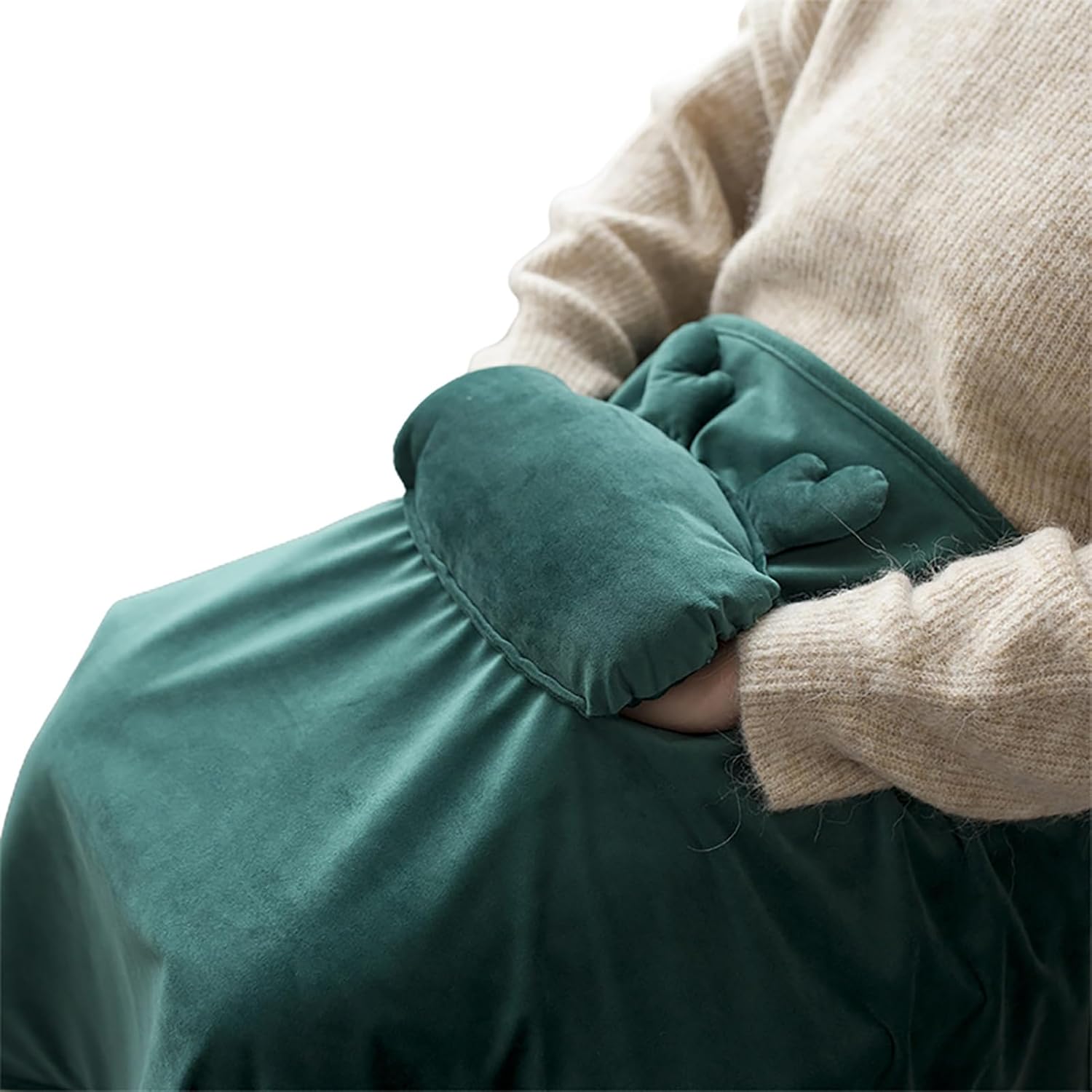 Clinmday Heating Blanket with Warm Pocket and USB Charging