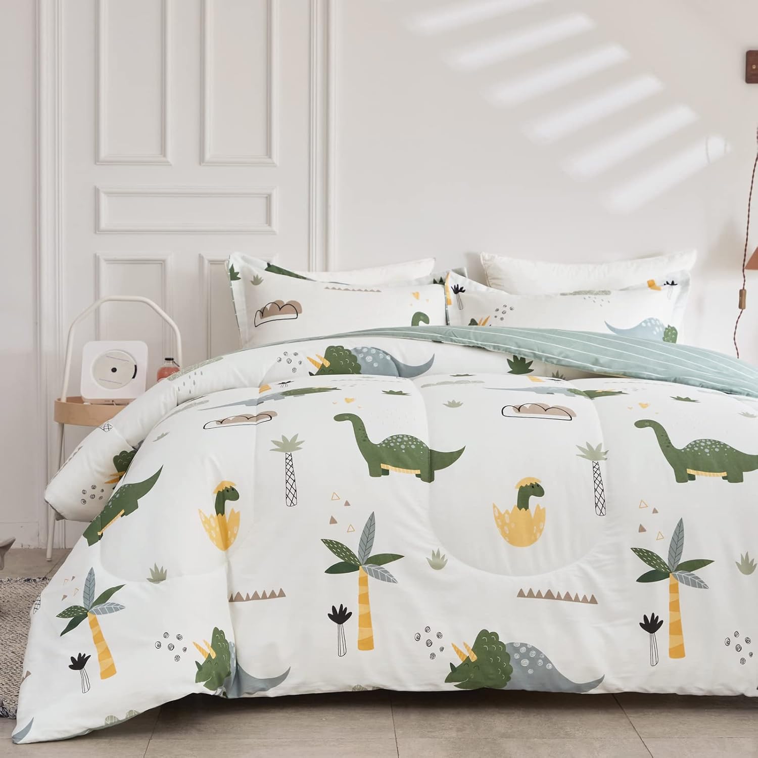 Joyreap Dinosaur Comforter Set Twin 3pcs