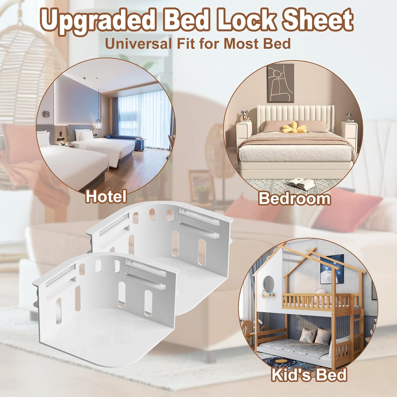 Grngven Bed Sheet Holder 4Pack - Secure Fit Durable Elastic Straps