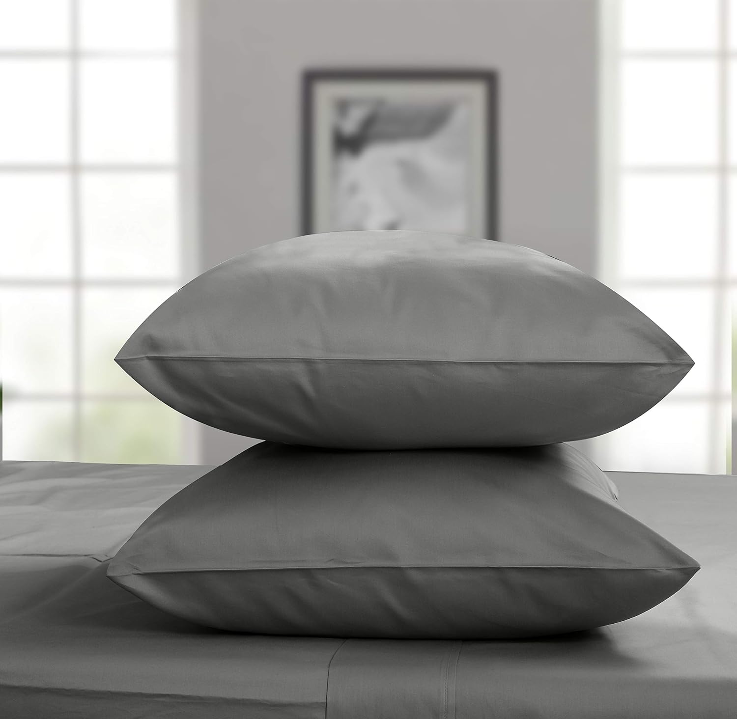 Threadmill Pillow Cases Standard Size 1200 Thread Count 1