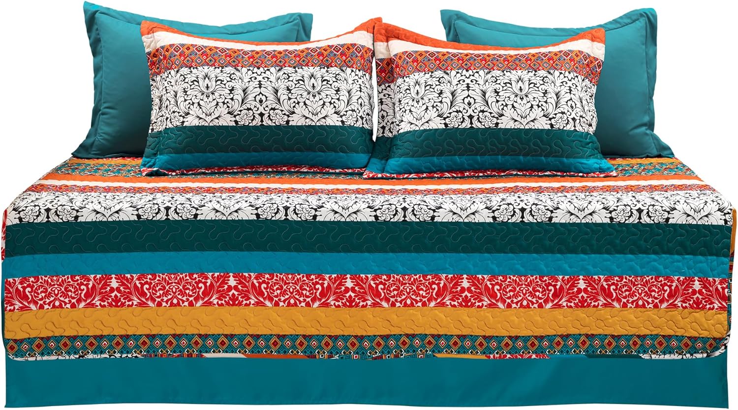Lush Decor Boho Stripe 3-Piece Daybed Cover Set