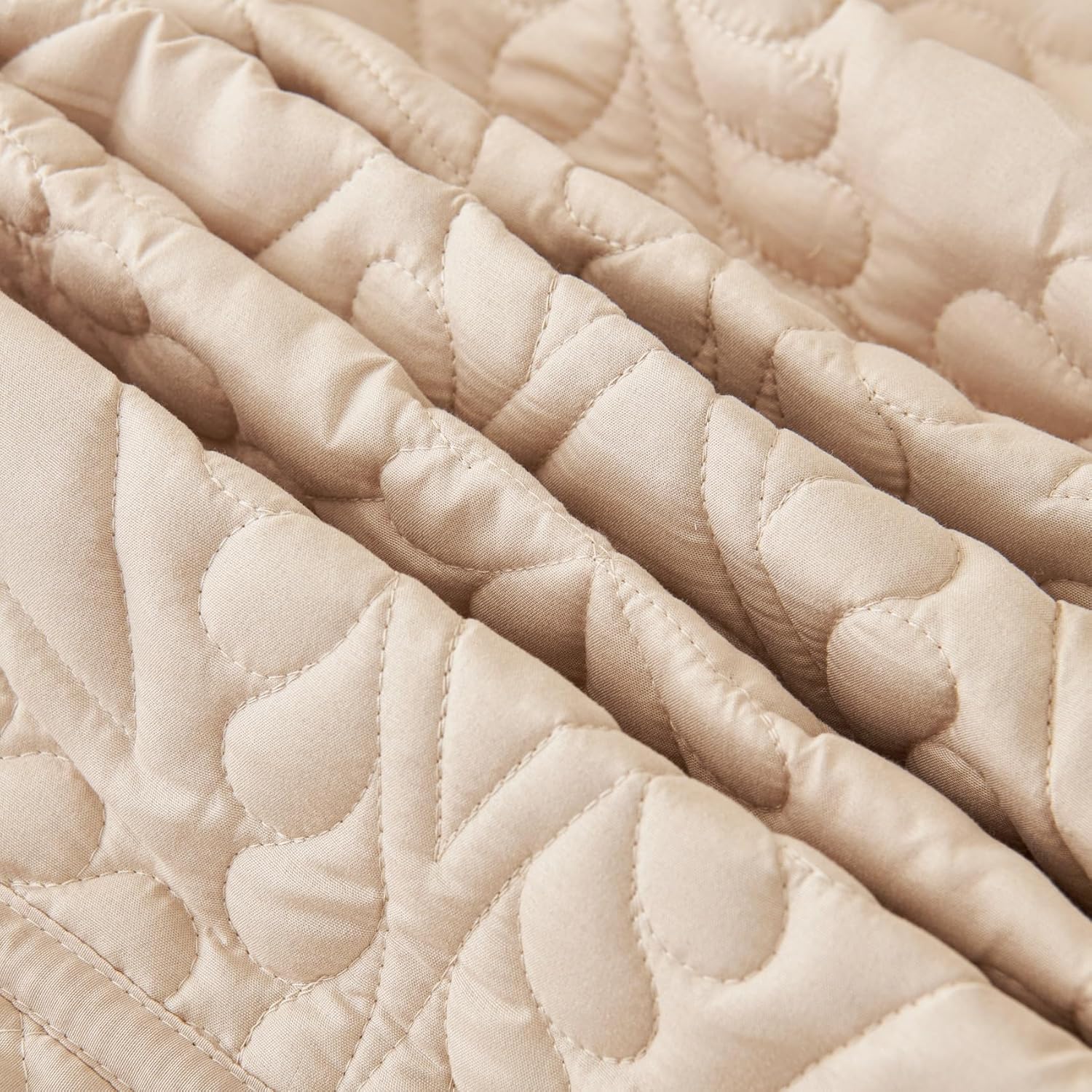 Cmfshape Oversize King Bedspread 128x120 Beige