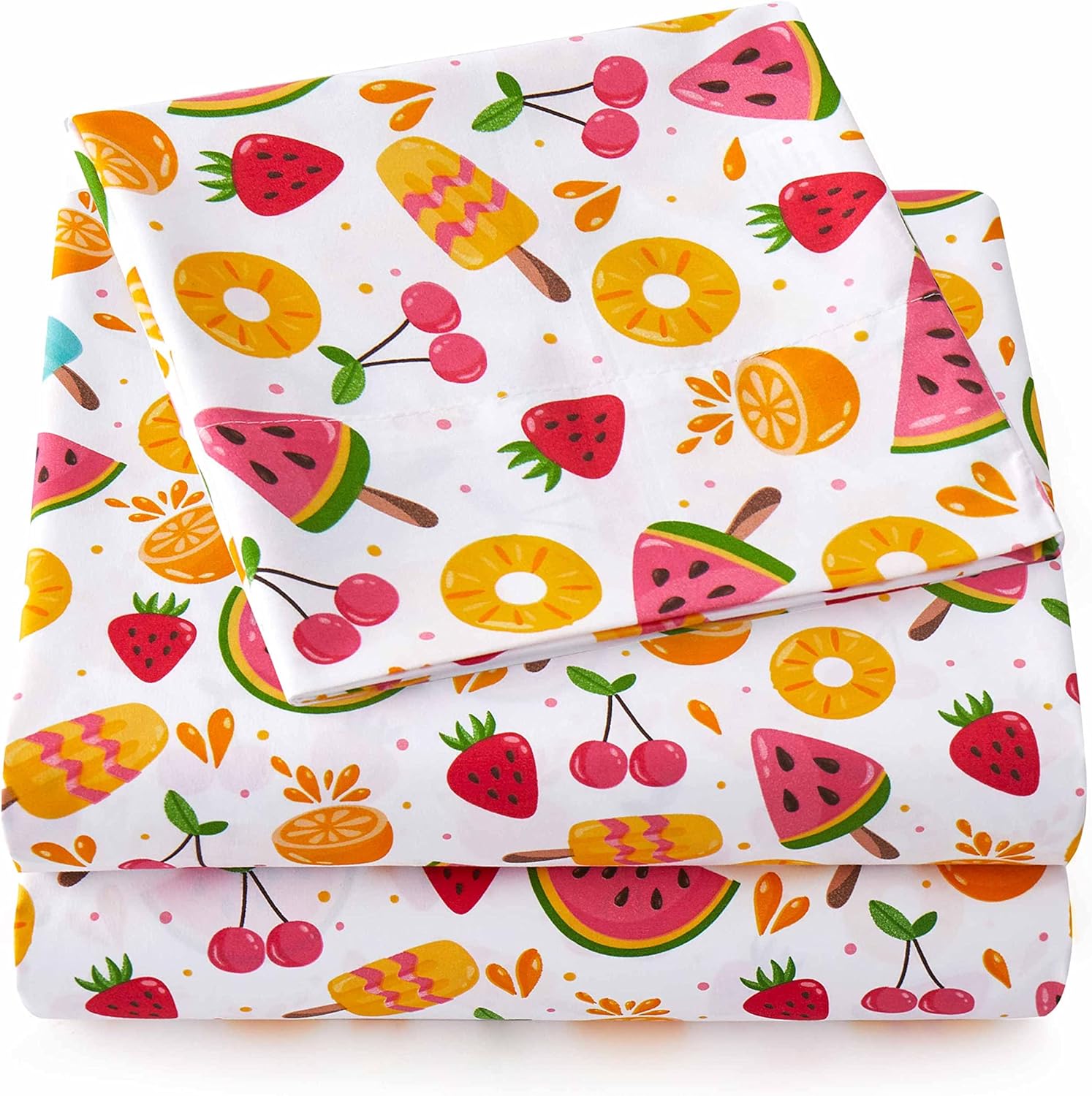 Sweet Home 1500 Supreme Kids Sheet Set - Twin XL Fruity Fun