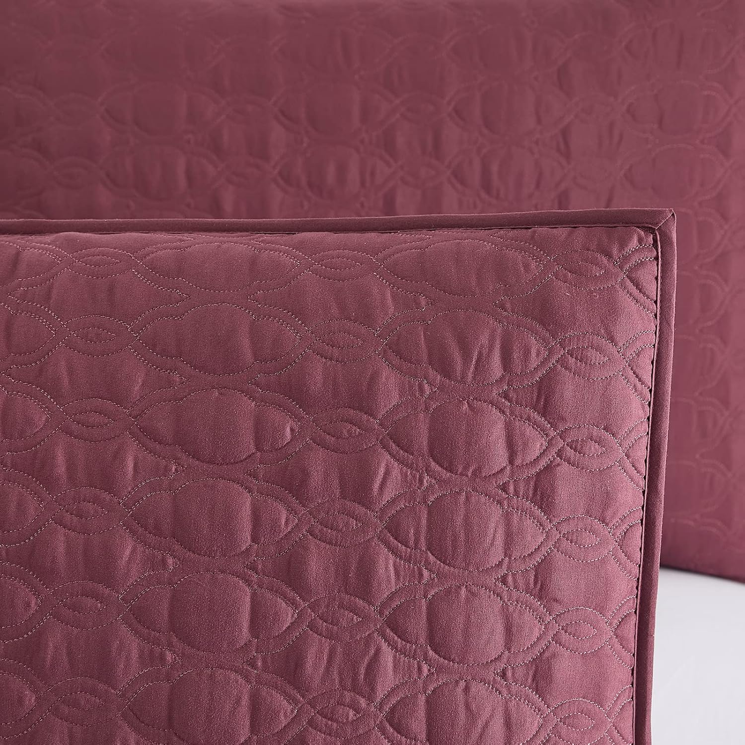 BOURINA 3-Piece Queen Quilt Set Microfiber Lightweight