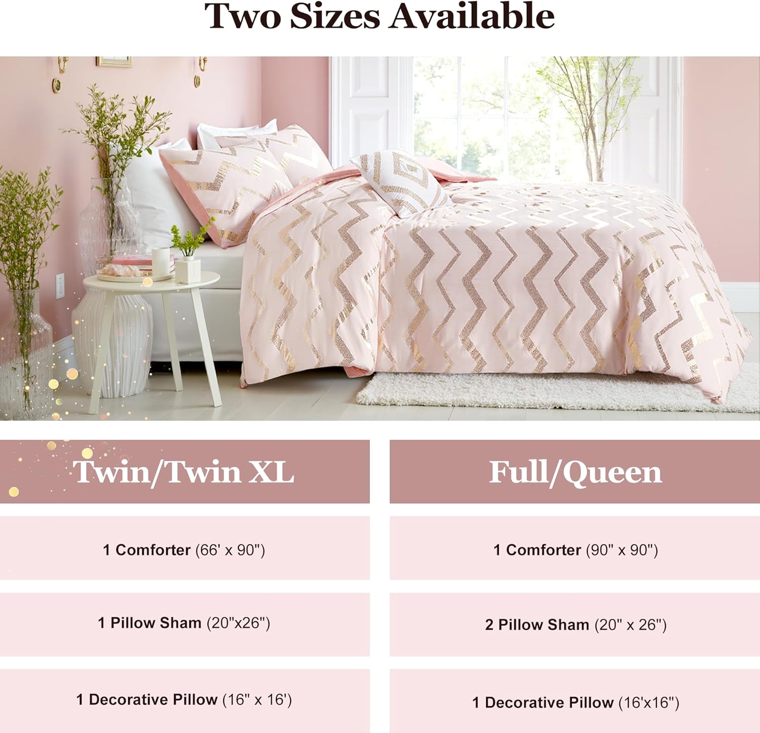 Codi Teen Girls Bedding Comforter Set Twin Size